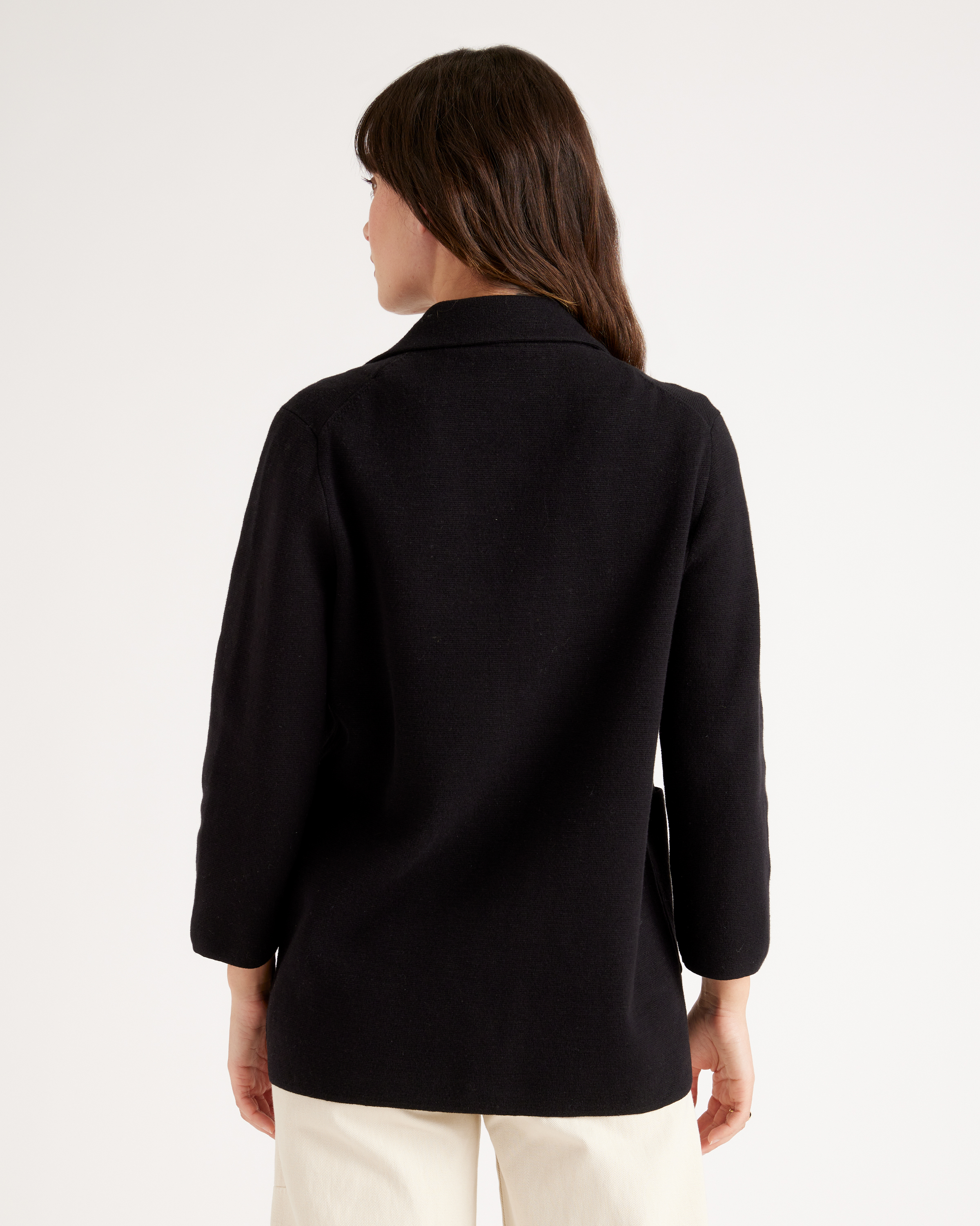 100% Organic Cotton Knit Blazer