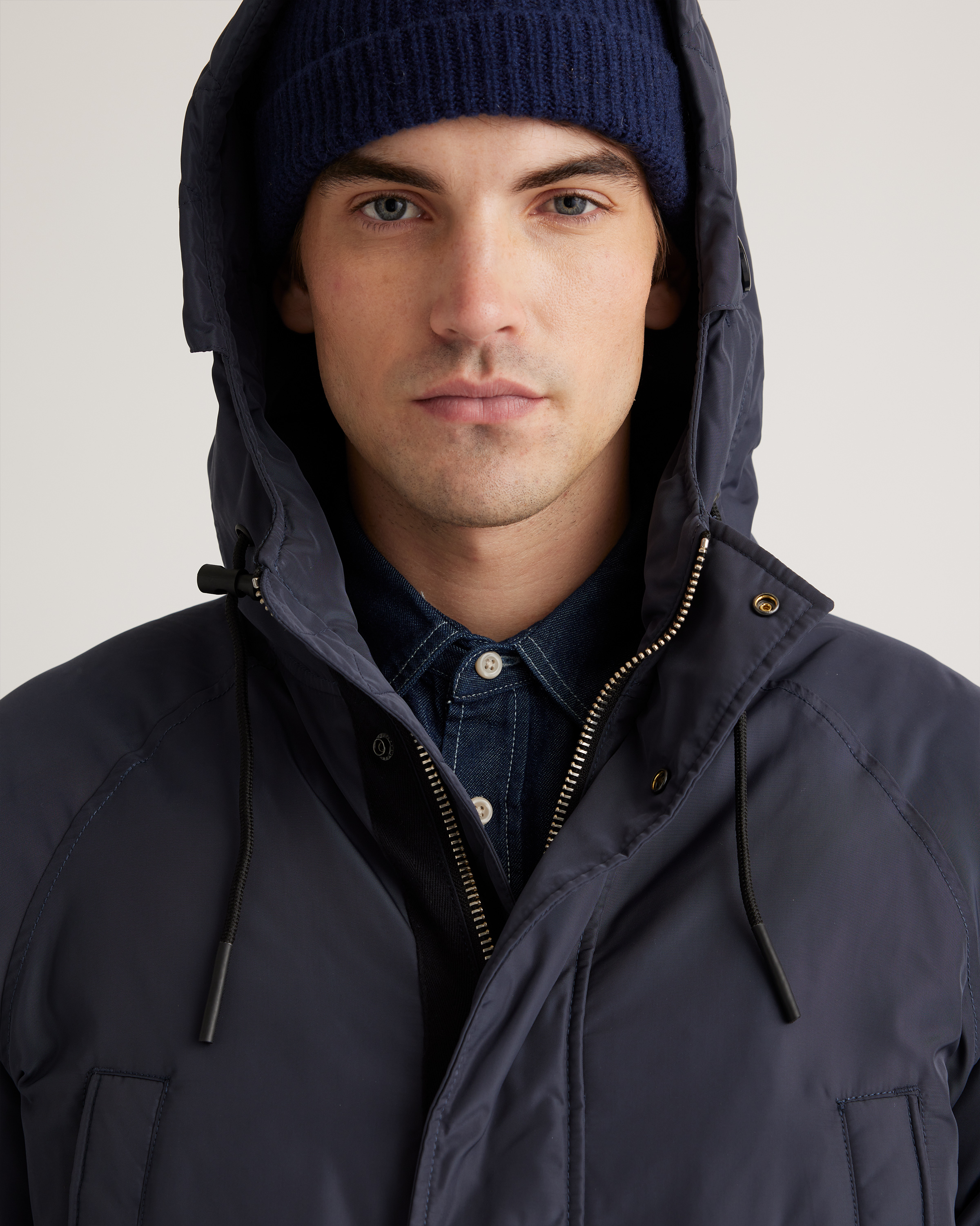 Featherless Long Puffer Parka