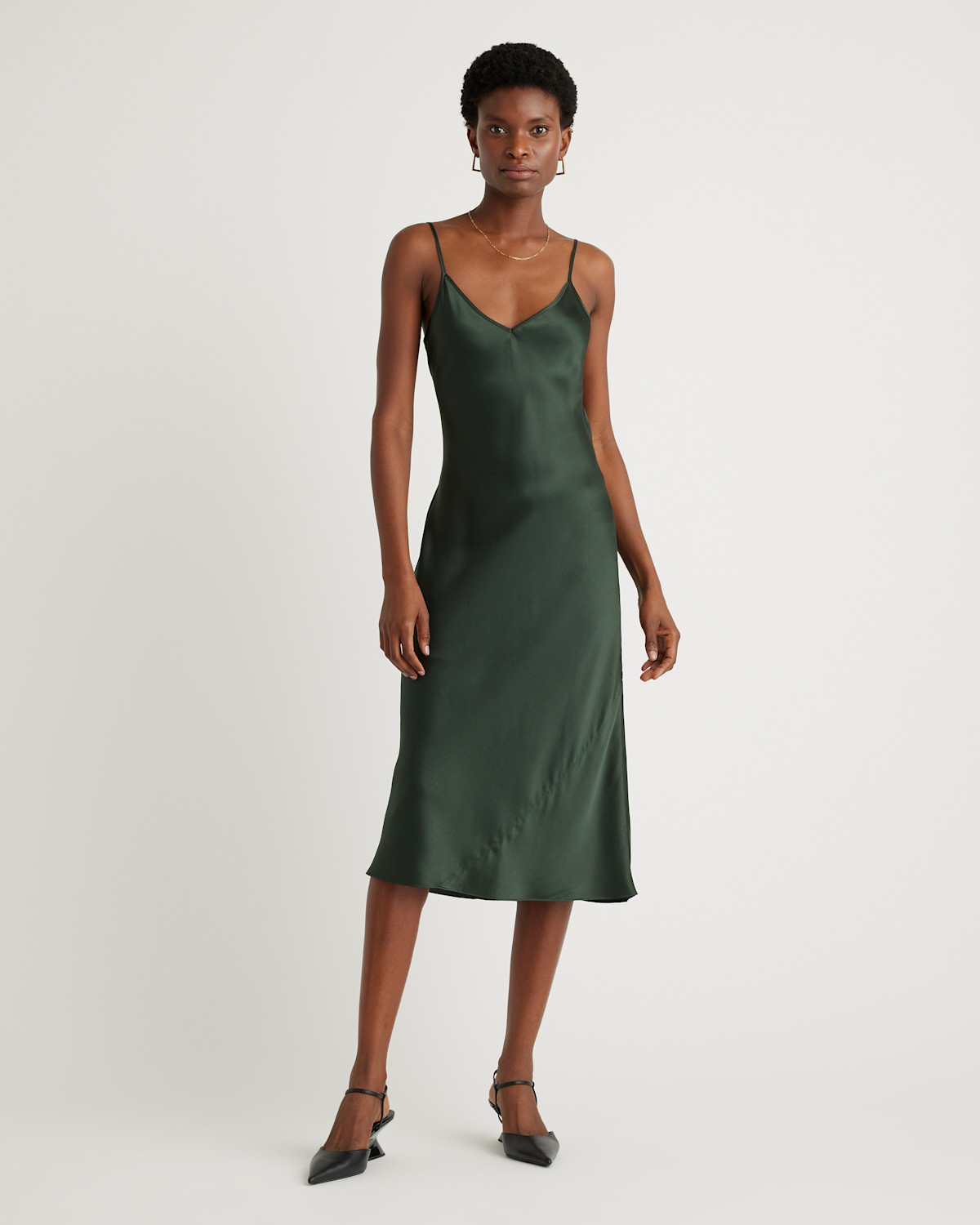 100% Washable Silk Slip Dress