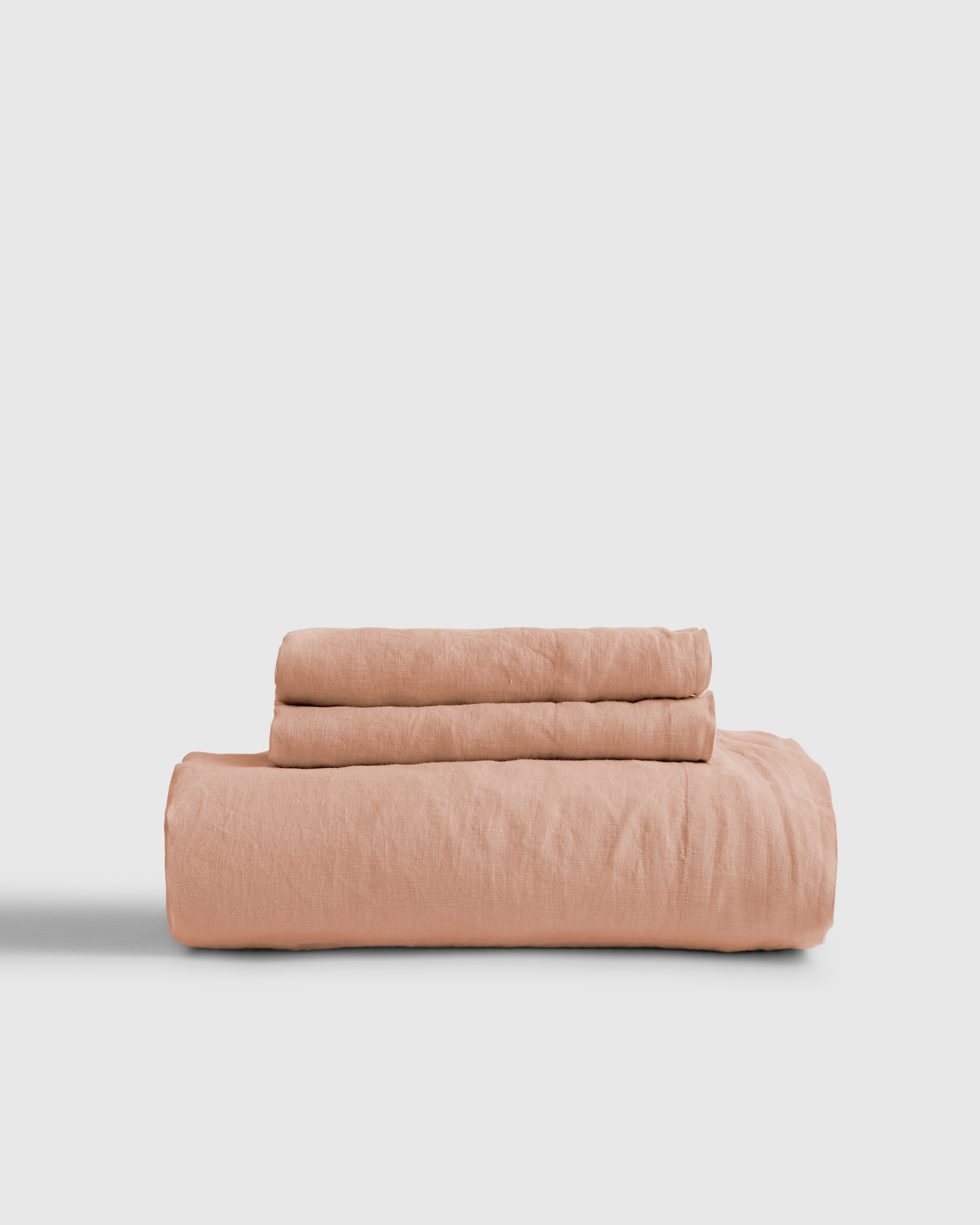 Desert Sunset European Linen Fitted Sheet Set