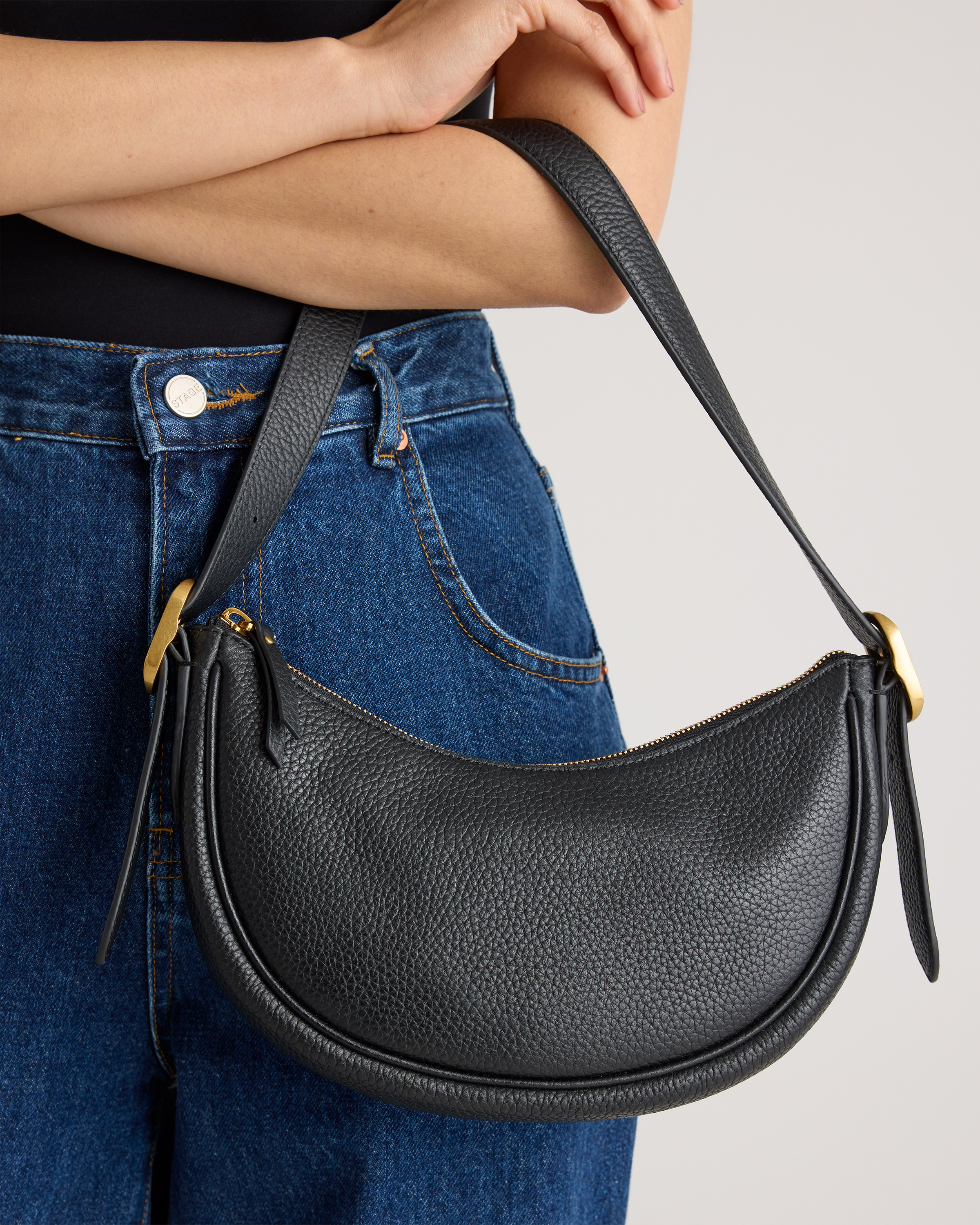 Quince Crescent Shoulder Bag - Thumbnail 2