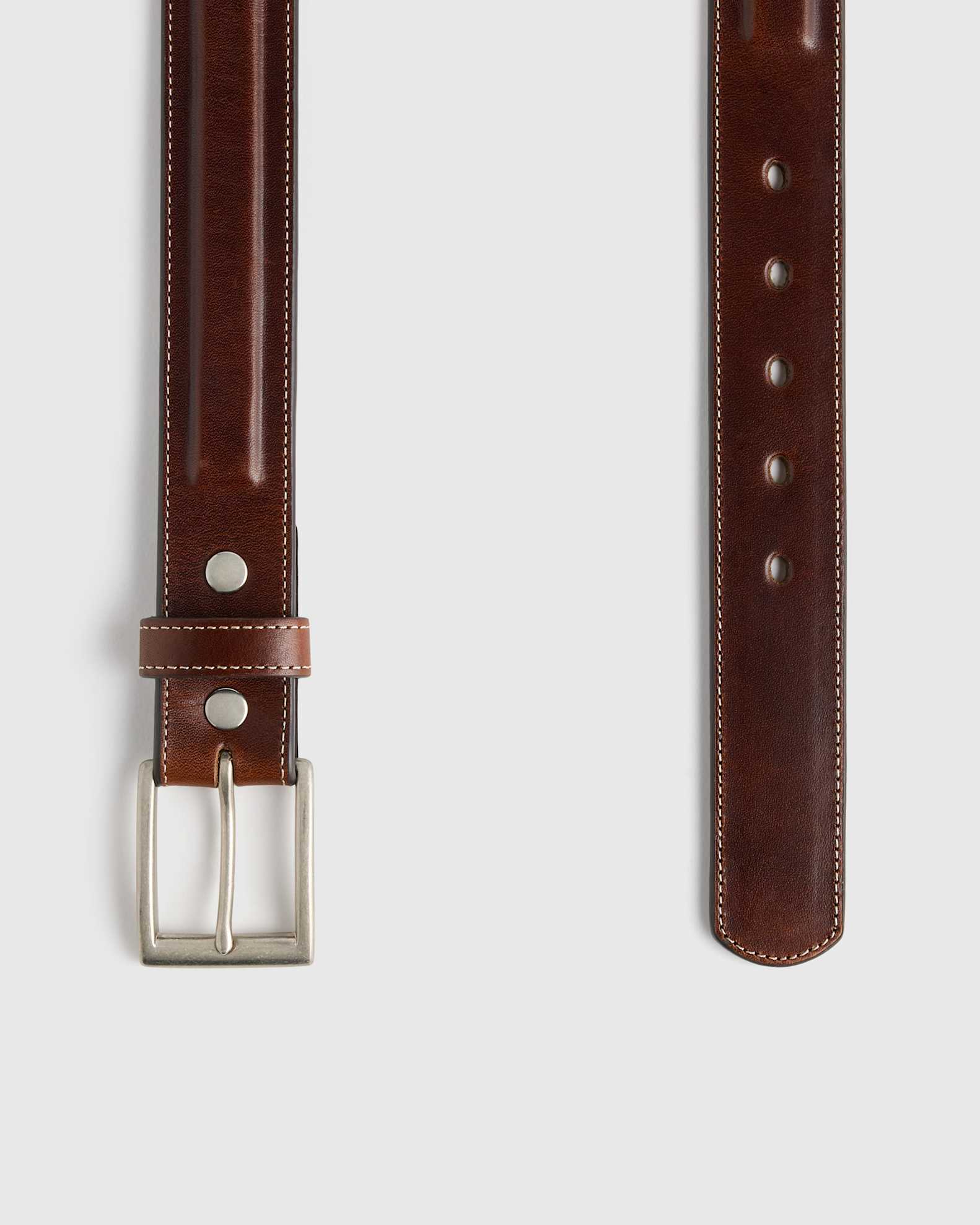 Hugo Italian Leather Belt in Mahogany Hugo Italian Leather Belt in Mahogany
