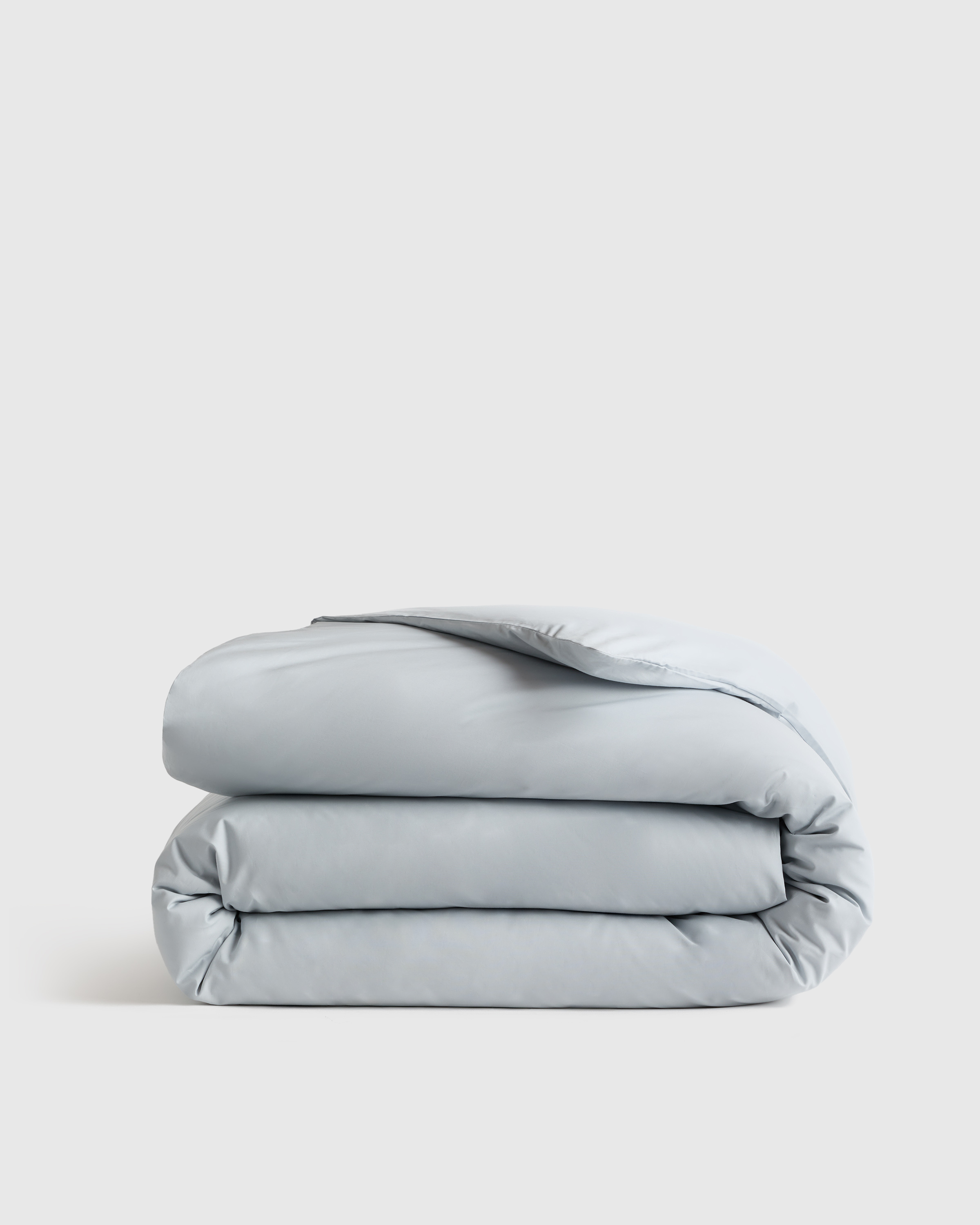 Sky Blue Housse de couette en percale biologique