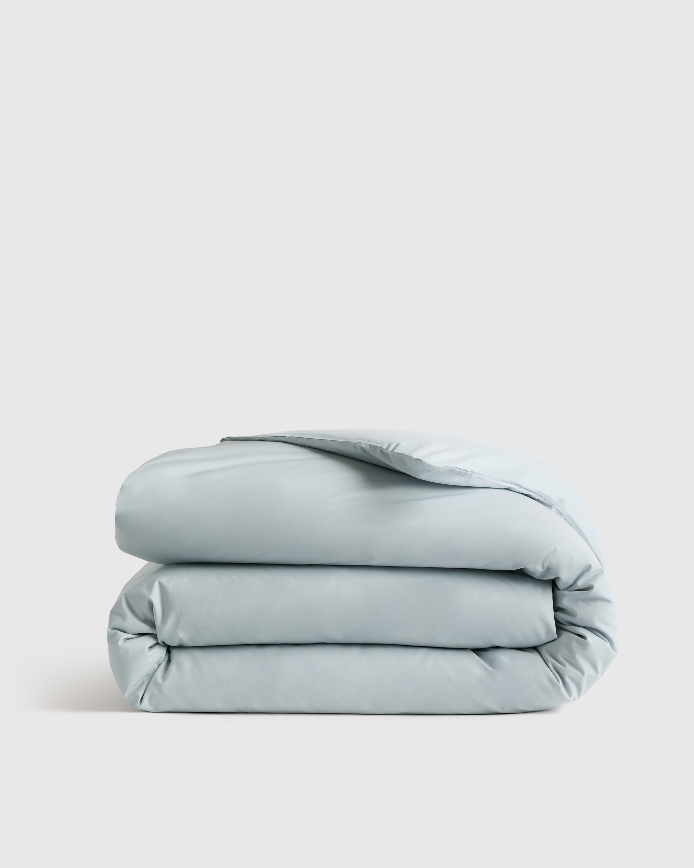 Sky Blue Housse de couette en percale biologique