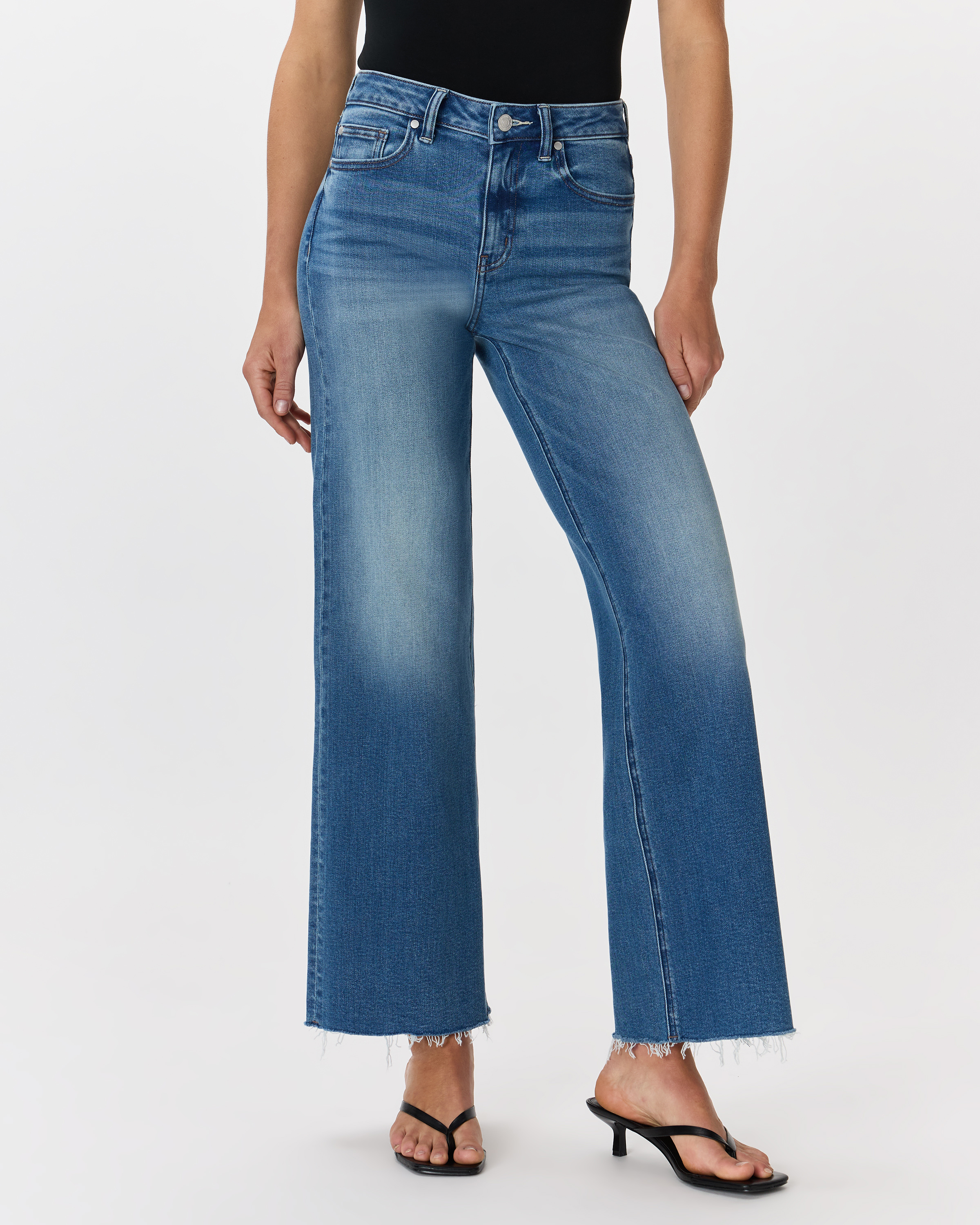 Bella Stretch Wide Leg Jeans