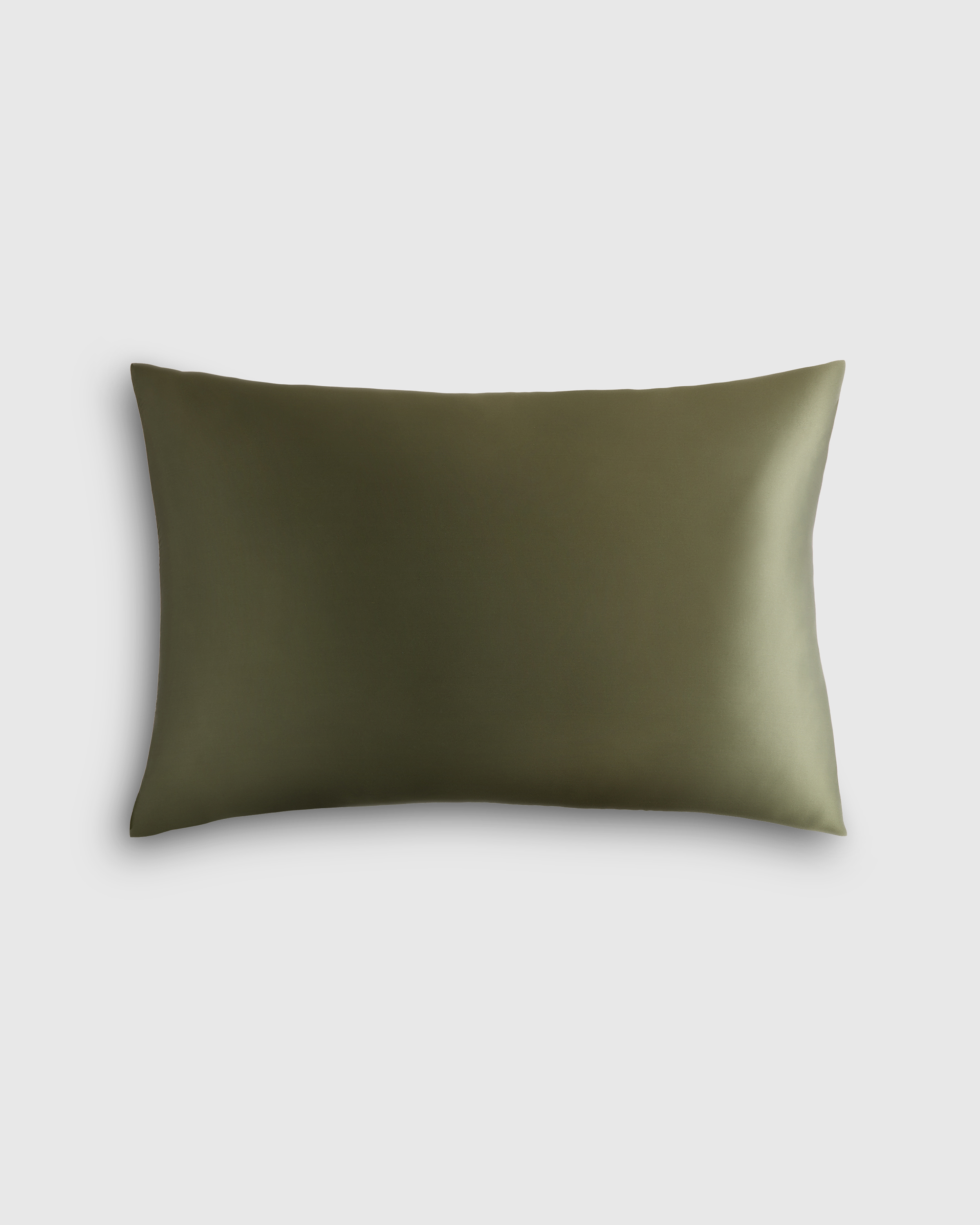 Dusty Olive 100% Mulberry Silk Pillowcase