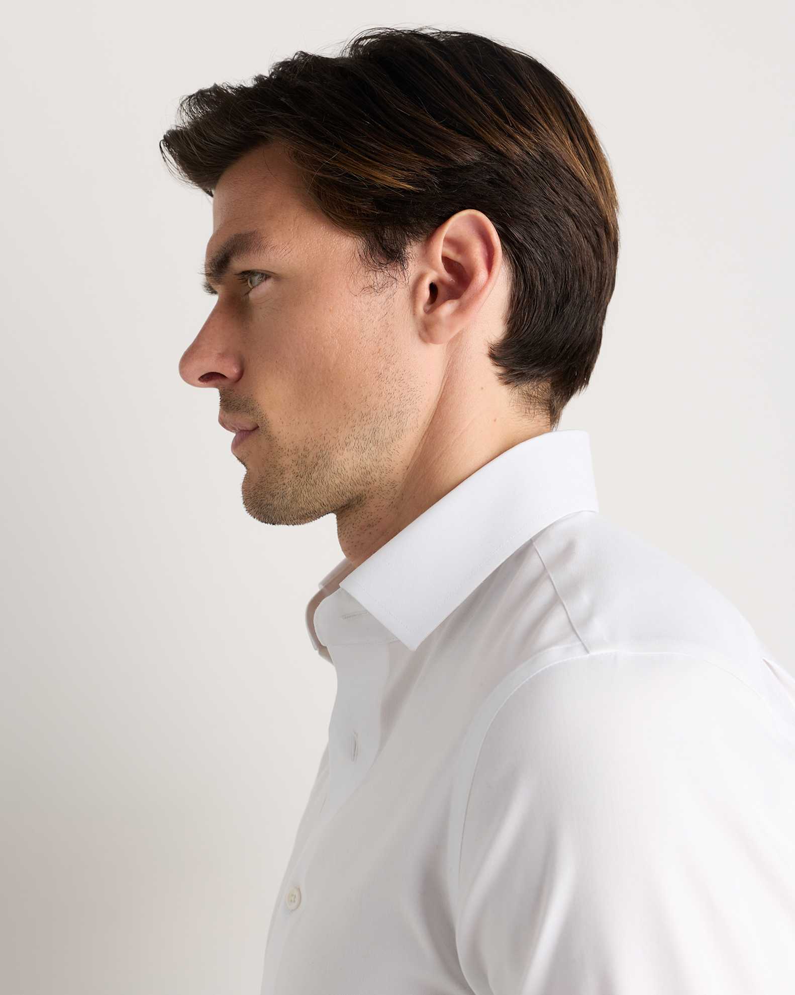 Men's Organic Cotton Oxford Non-Iron Dress Shirt - Slim Fit Men's Organic Cotton Oxford Non-Iron Dress Shirt - Slim Fit
