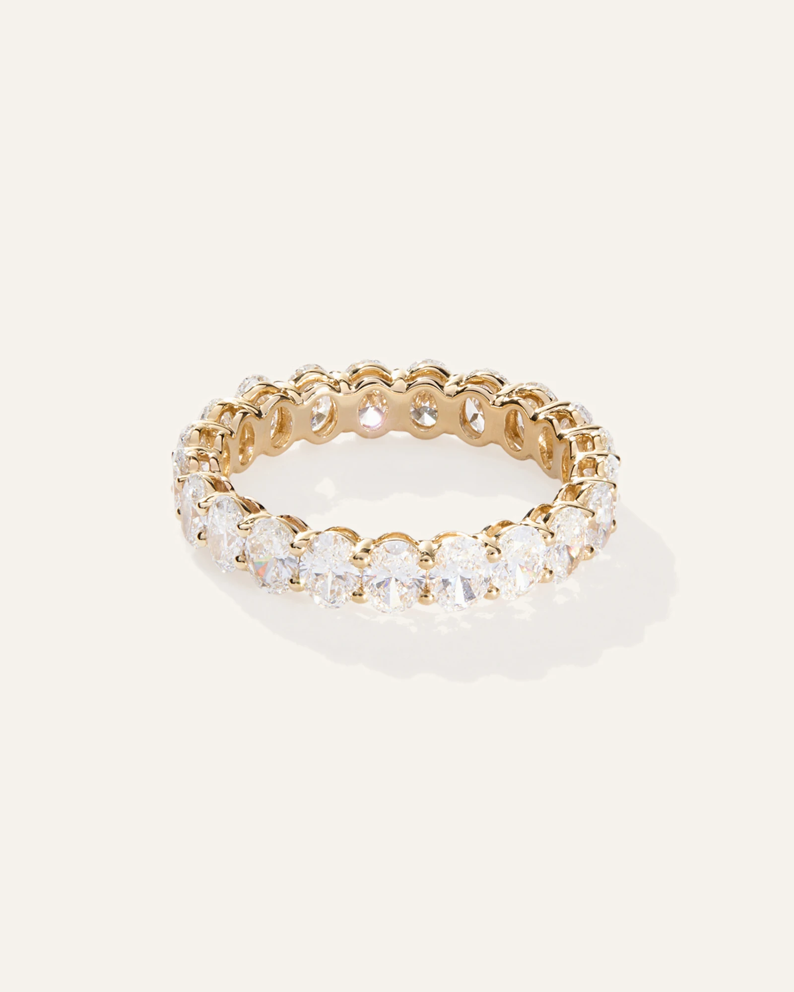 Lab Grown Diamond Oval Eternity Band