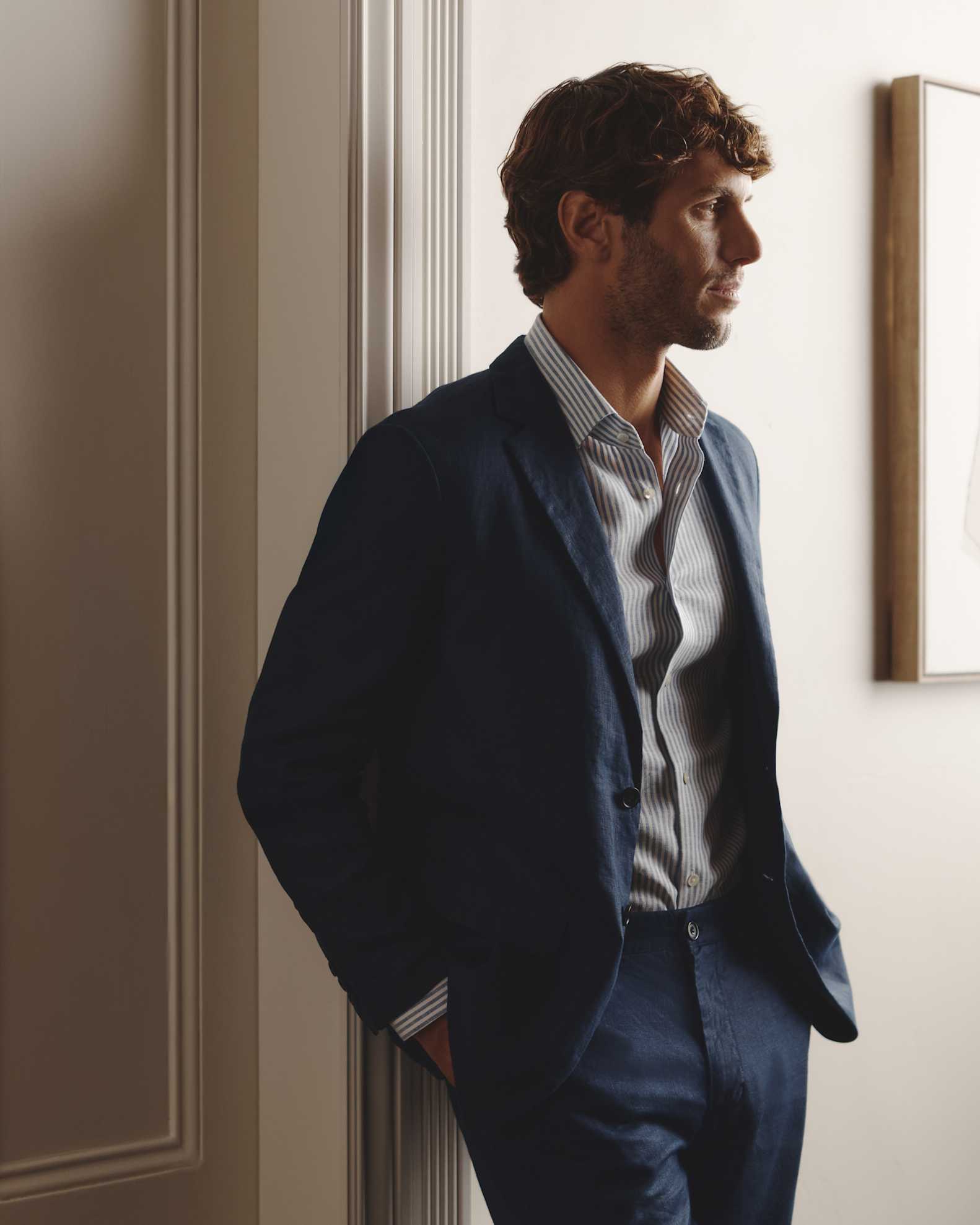 100$ linen dress shirt 100% Linen Dress Shirt JOANNA LINTICO
