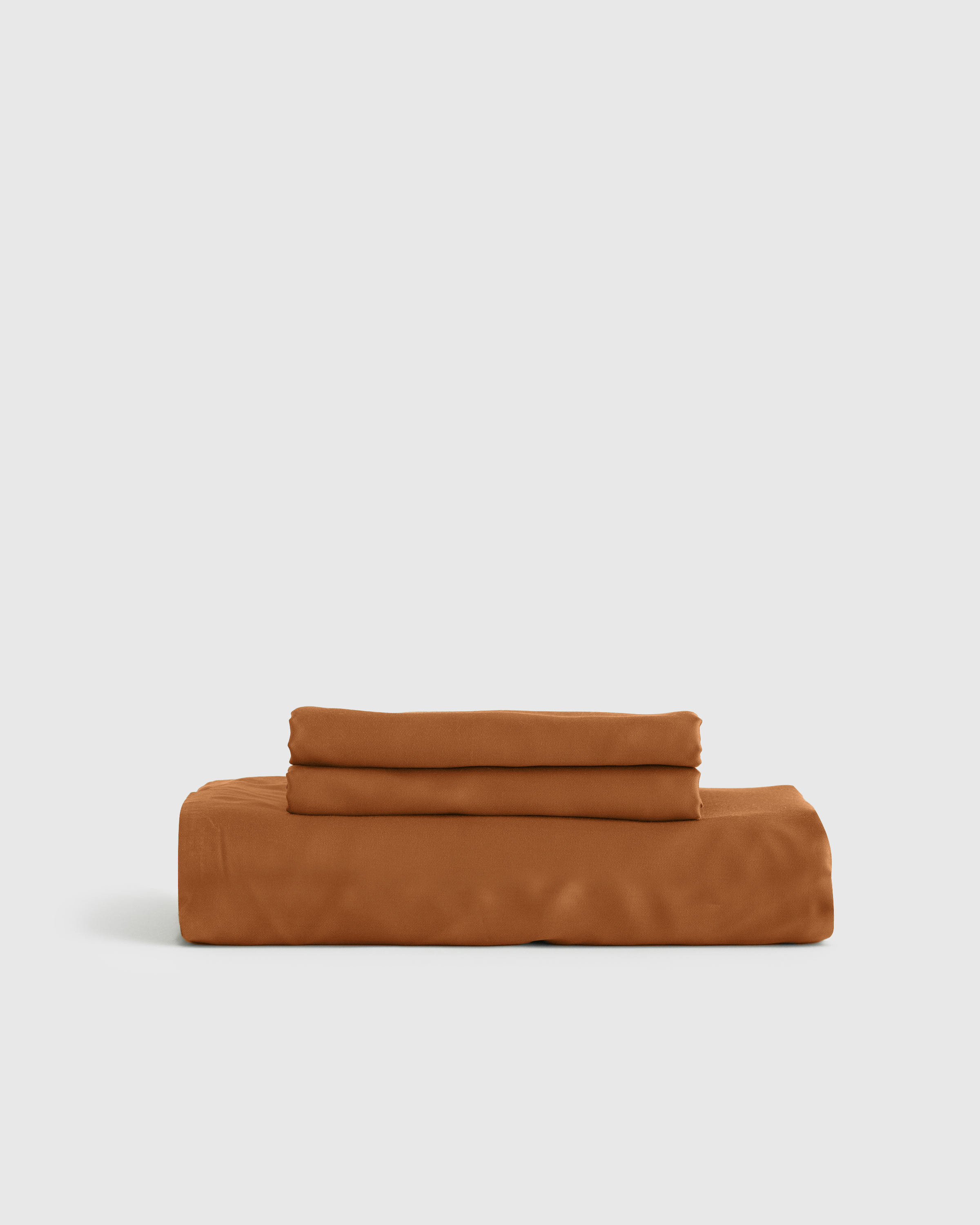 Terracotta Bamboo Fitted Sheet Set