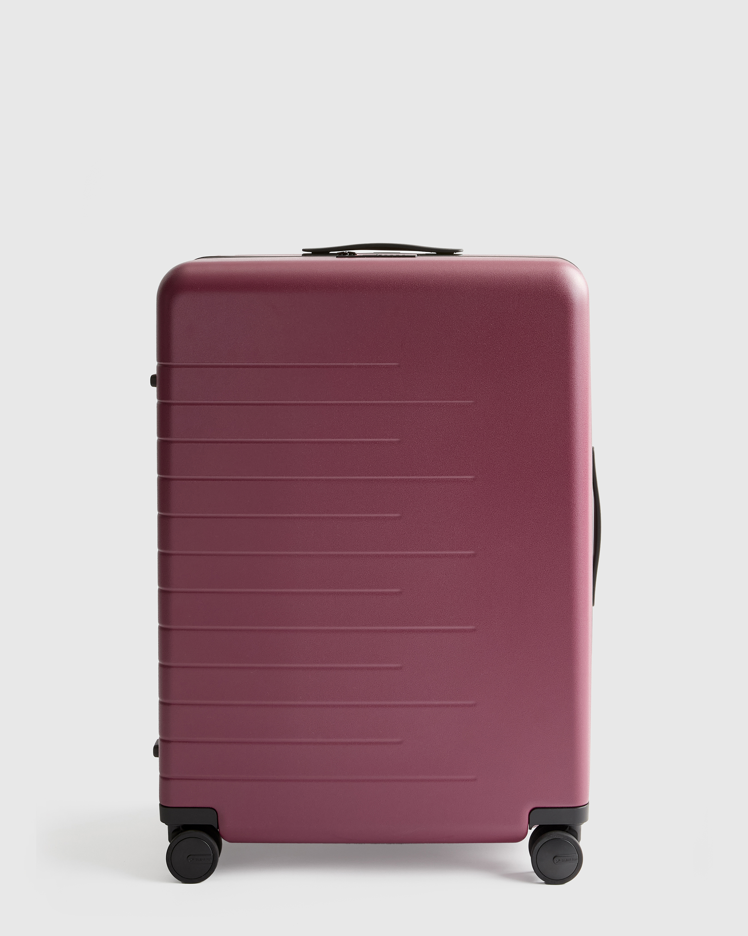 Wine Expandable Large Check-In Suitcase