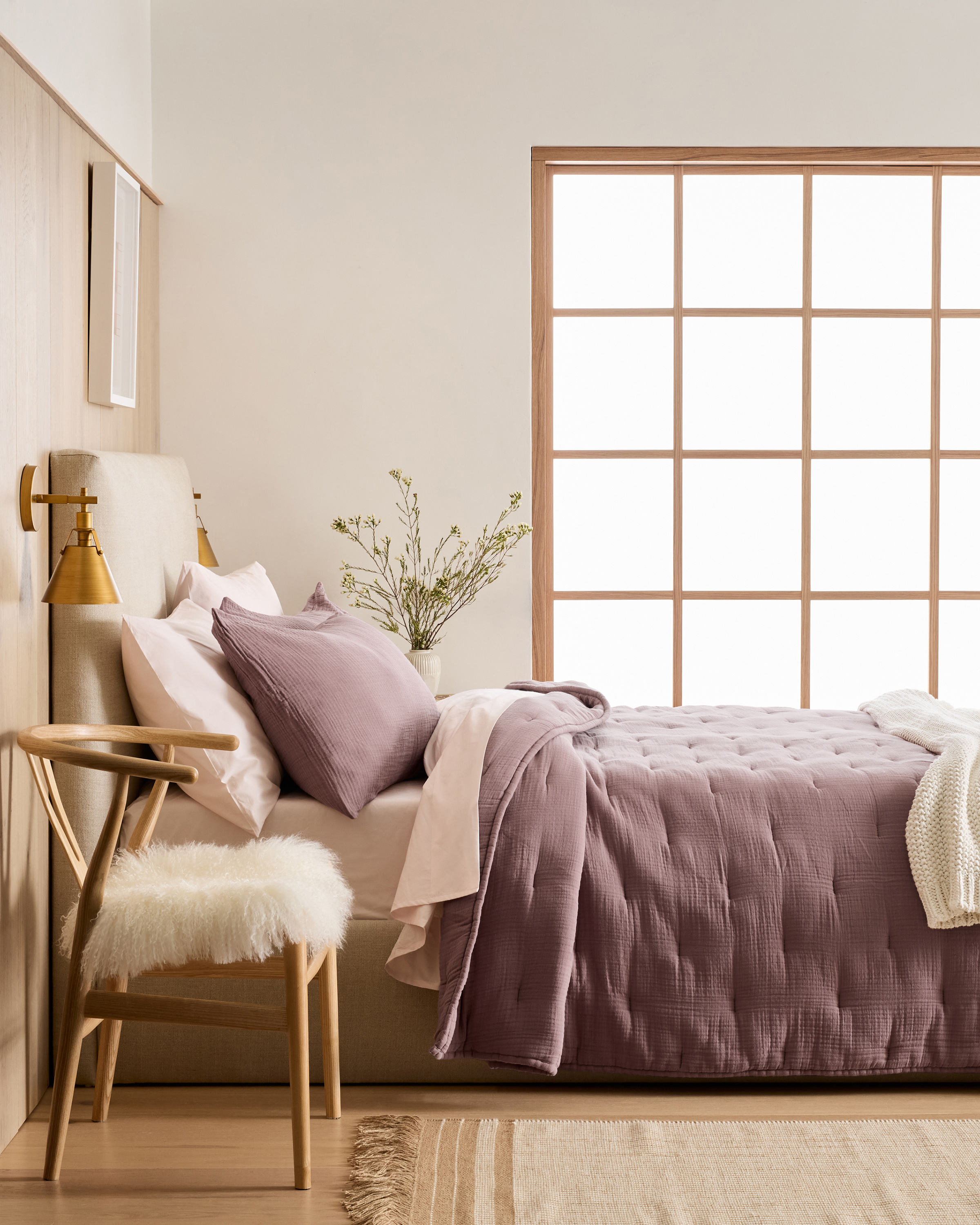 Fig Organic Airy Gauze Dream Quilt