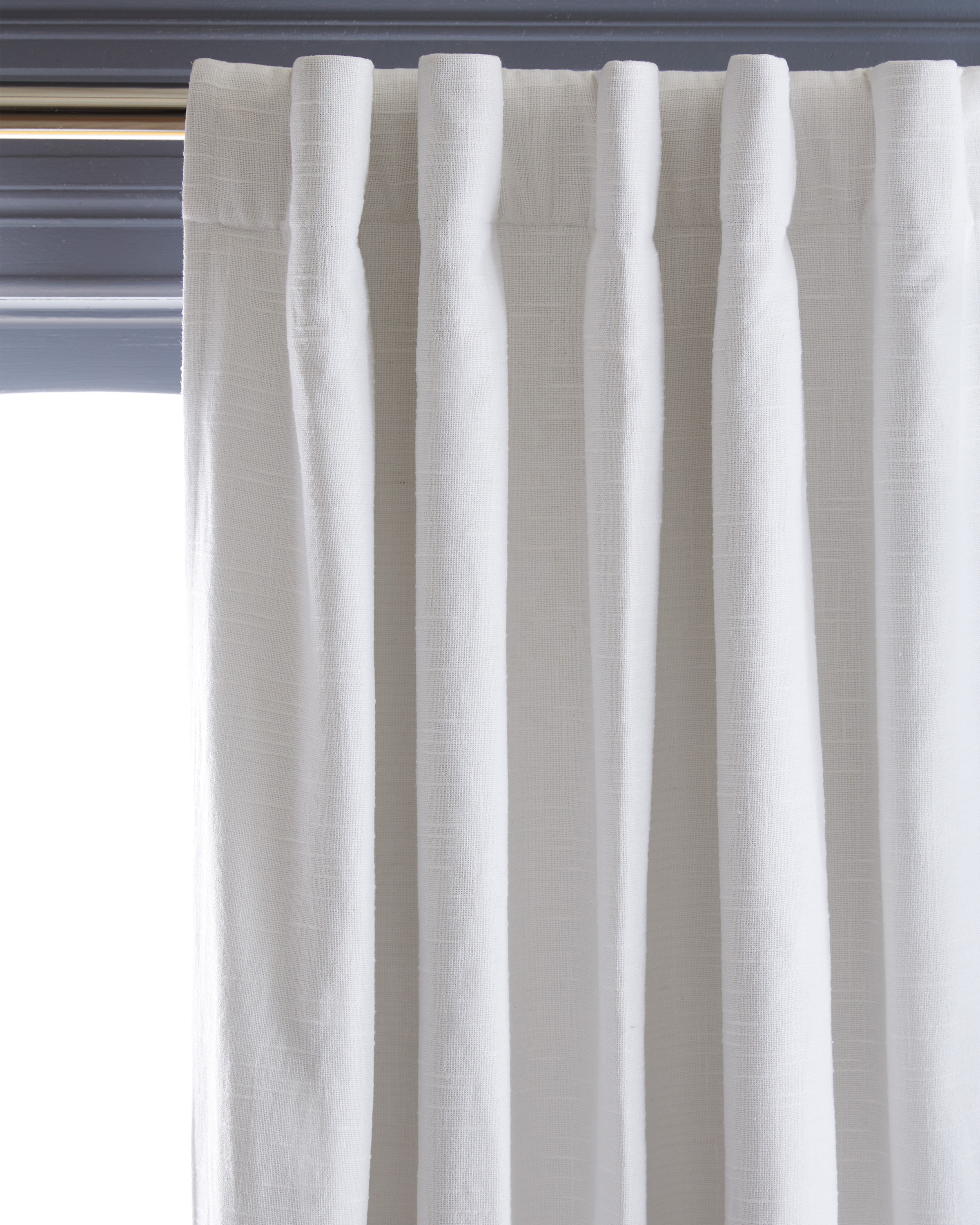 Cotton Slub Room Darkening Curtain - Thumbnail 2