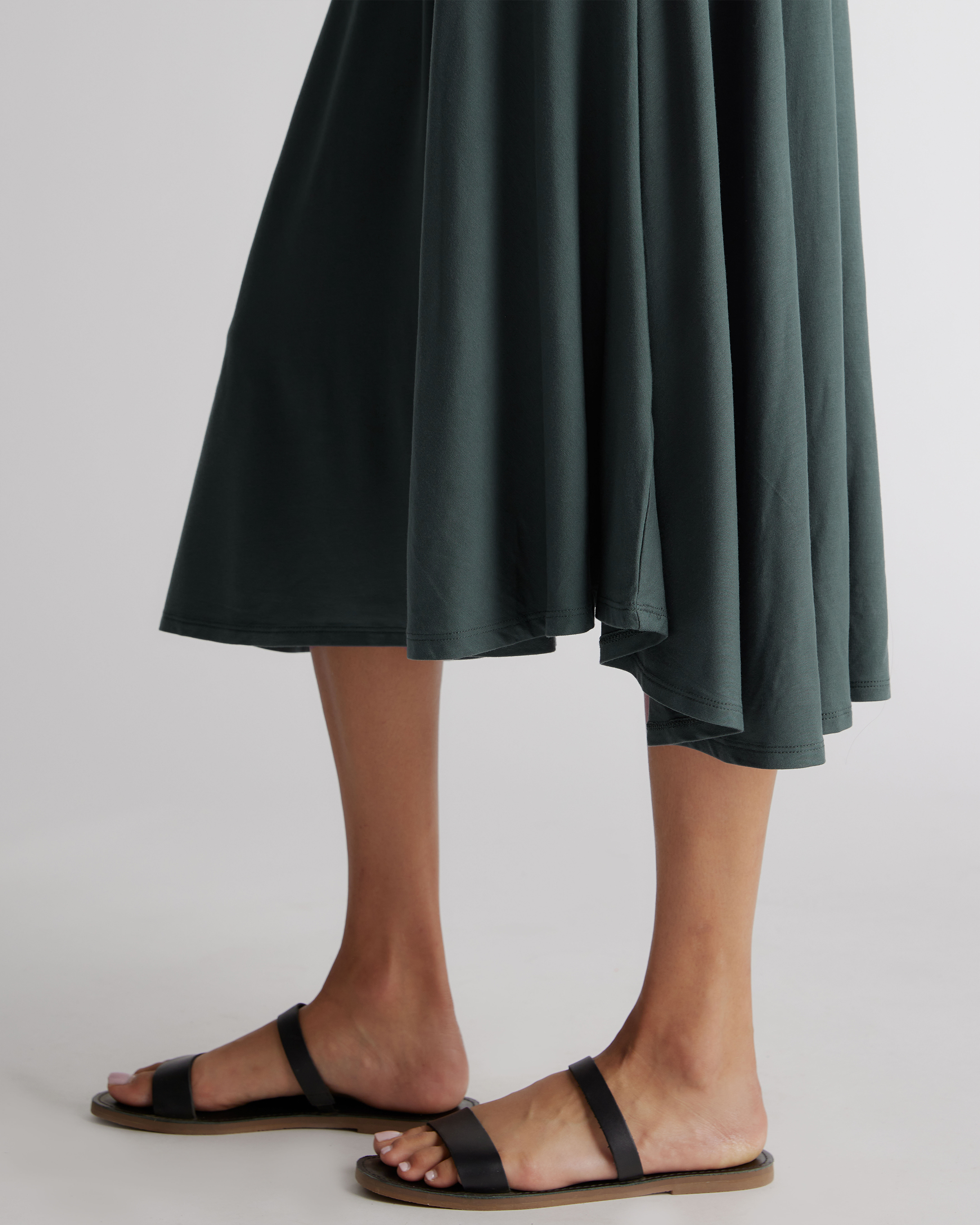 slim fit dress slacks Pink/Citrus/Ivory Floral Swirl Printed Jersey Fit and Flare Dress – Melissa  Masse main image 0