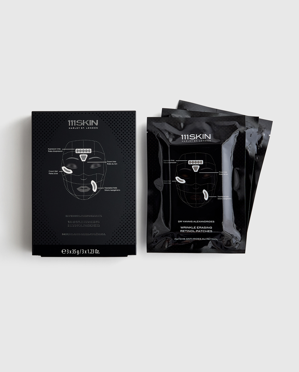 No Color Wrinkle Erasing Retinol Patches by 111SKIN