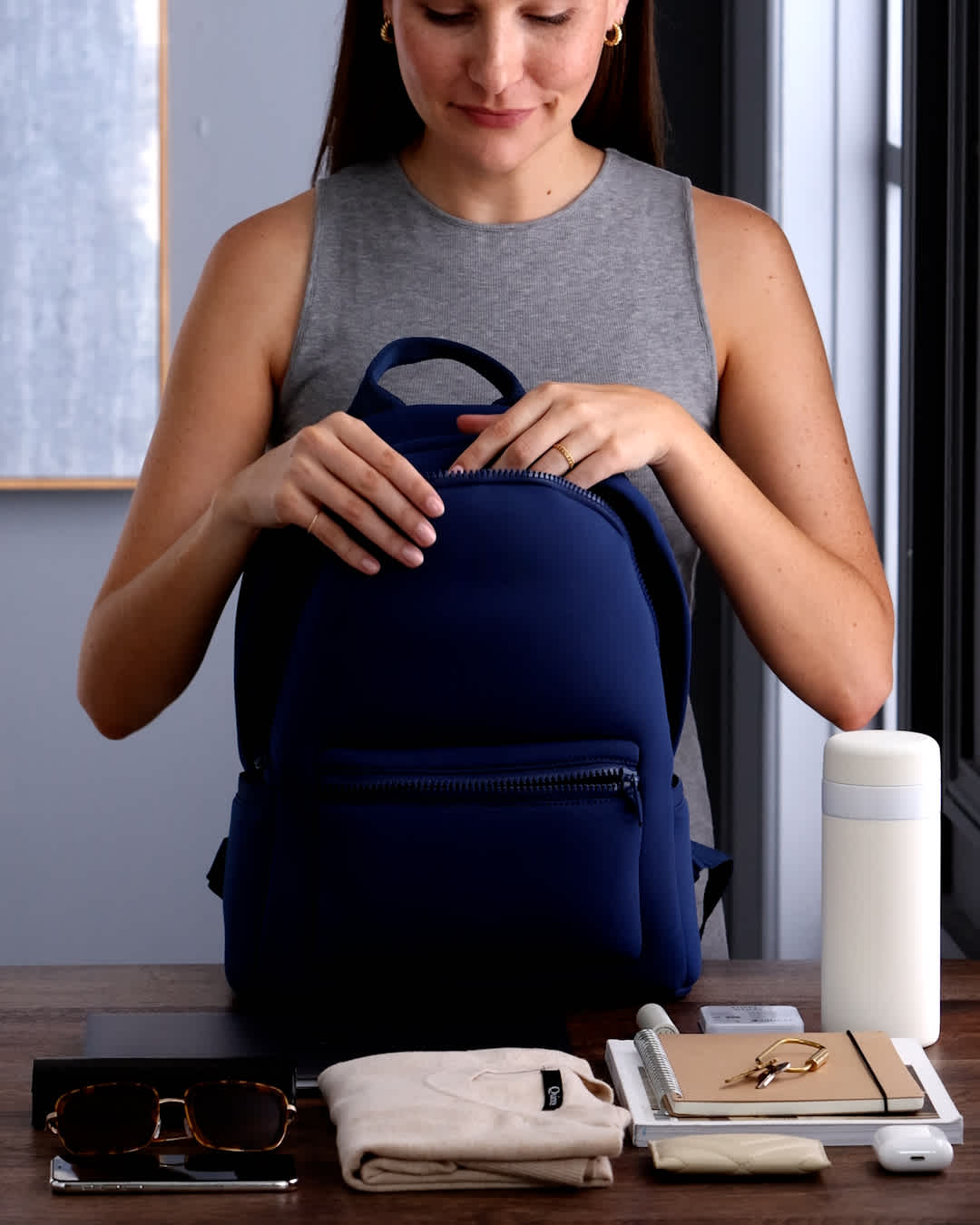 built neoprene laptop backpack My Petite Backpack+Laptop Sleeve | Made in San Francisco Neoprene