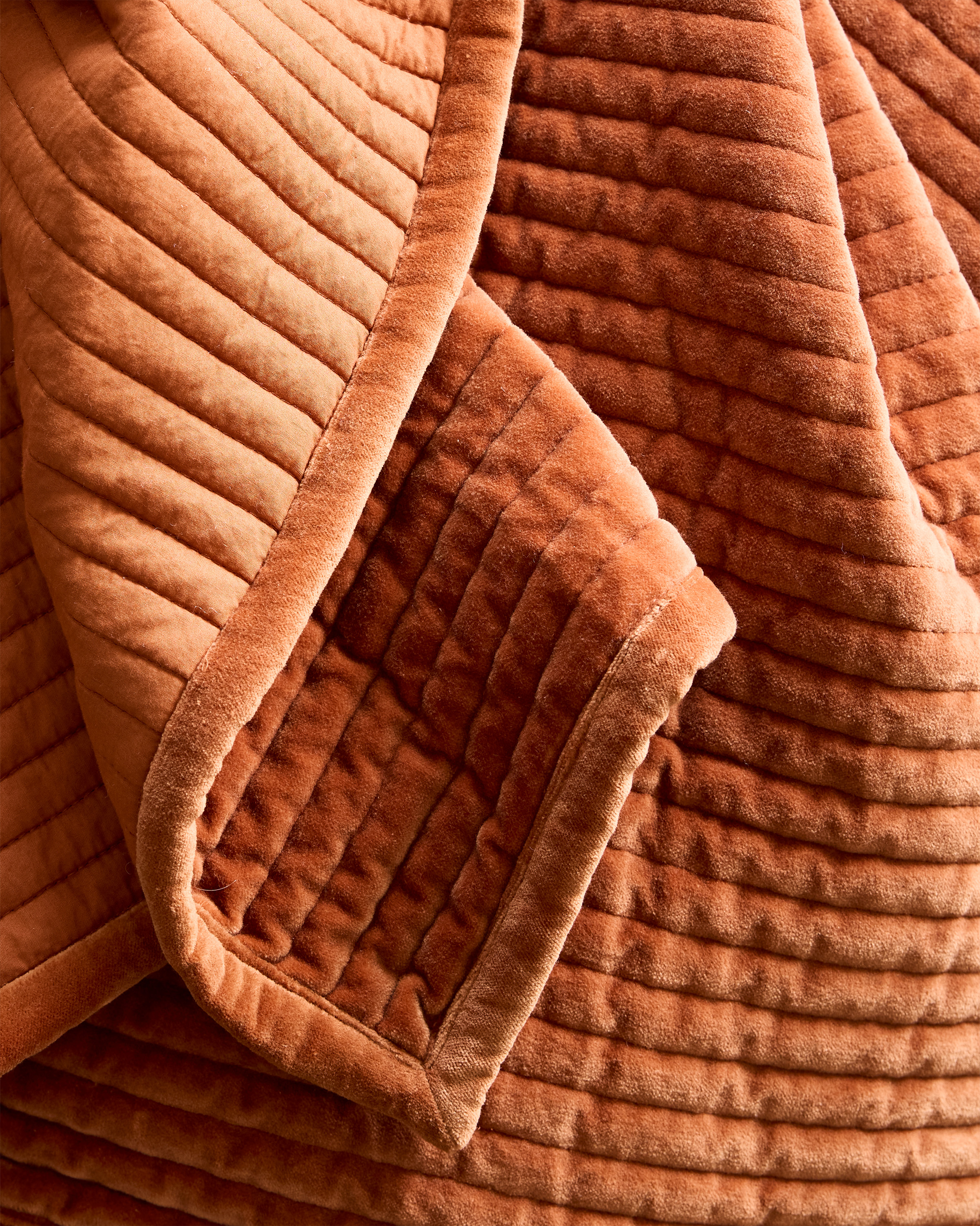 Cotton Velvet Channel Quilt Set - Thumbnail 4