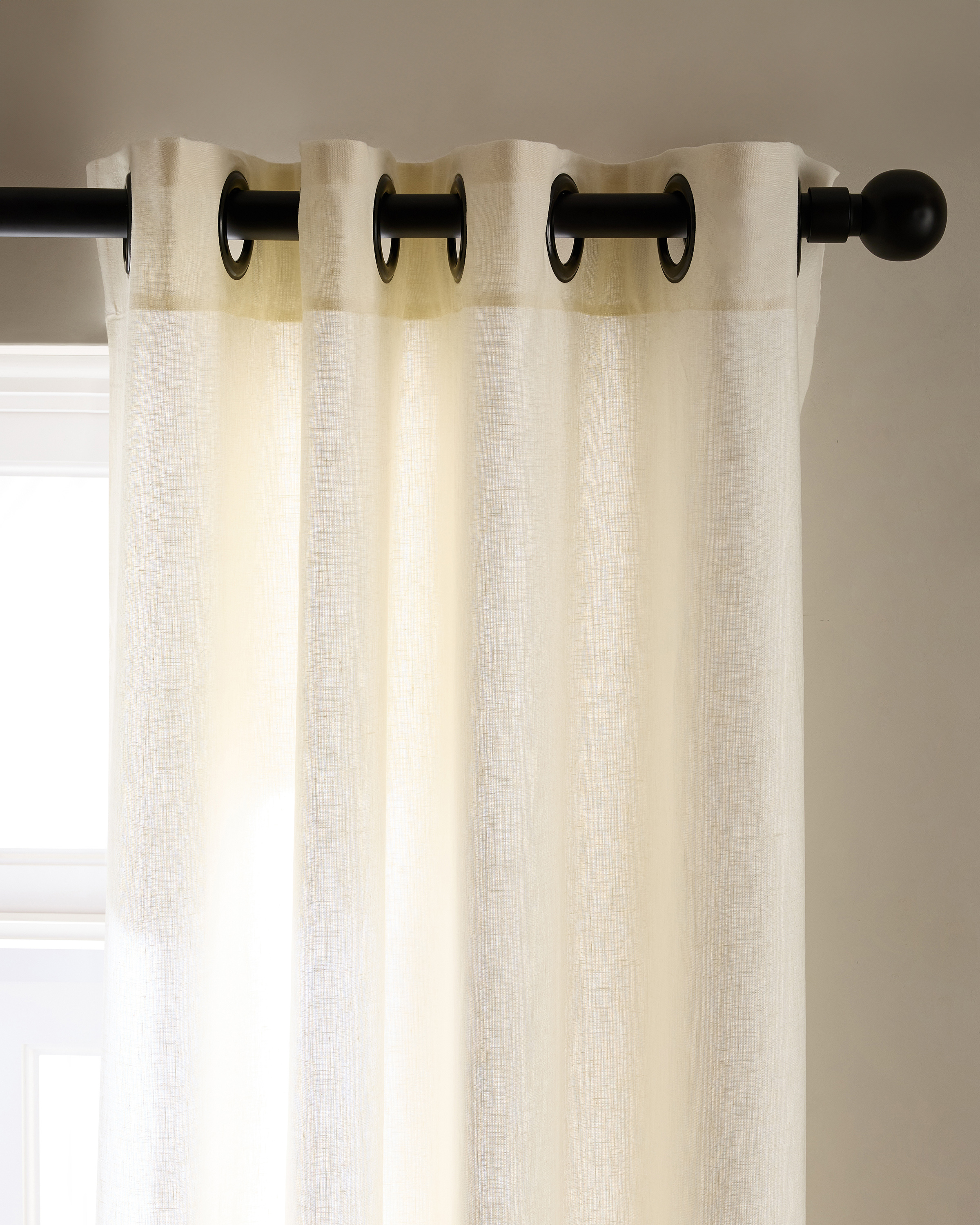 Quince European Linen Curtain - Thumbnail 4