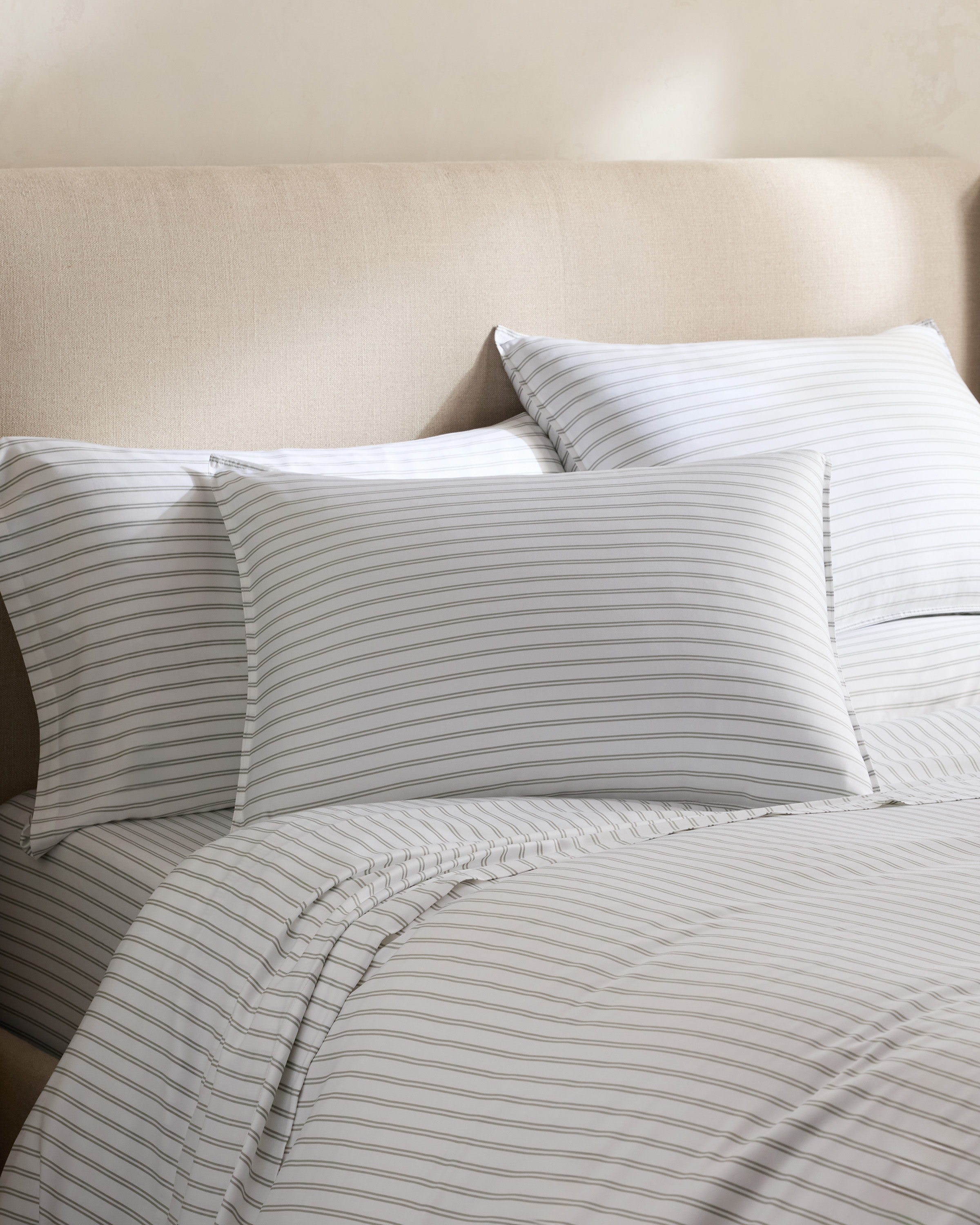 Bamboo Stripe Duvet Cover Set - thumbnail 4