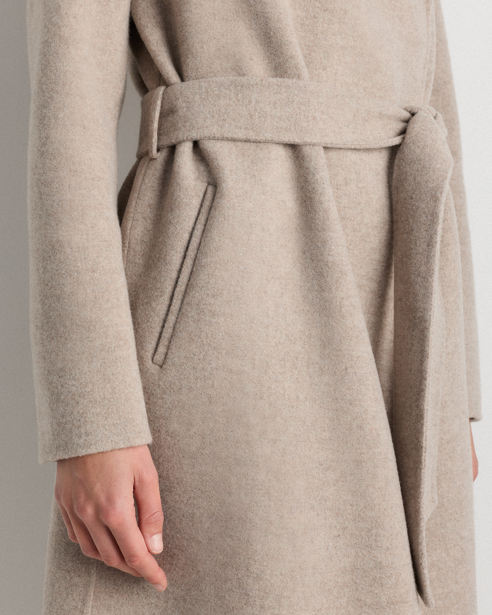 ★3連休限定値下げ★ 90's Soutien Collar Wool Coat wool mix soutien collar plaid coat〈送料無料〉 | F A