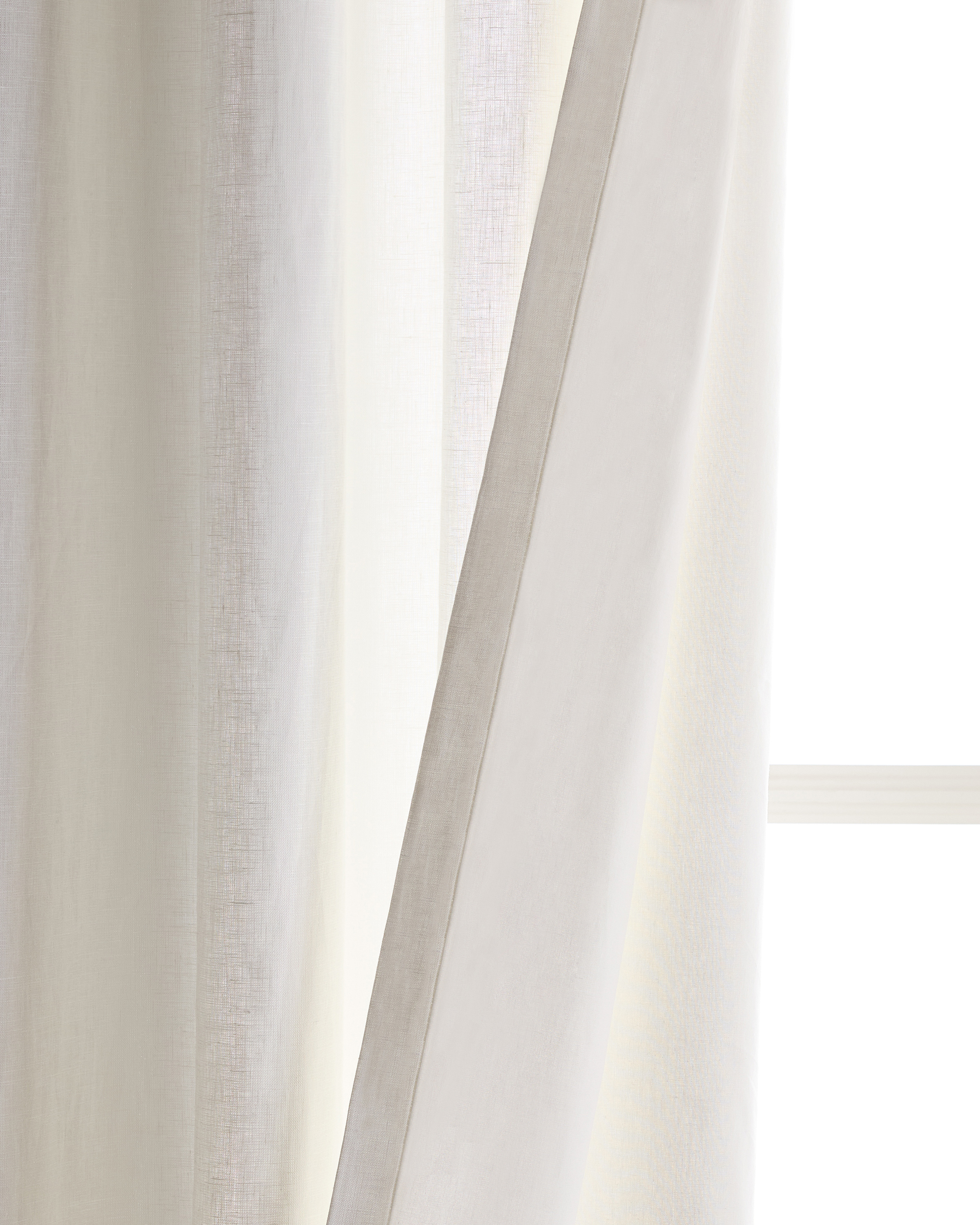 Quince European Linen Curtain - Thumbnail 3