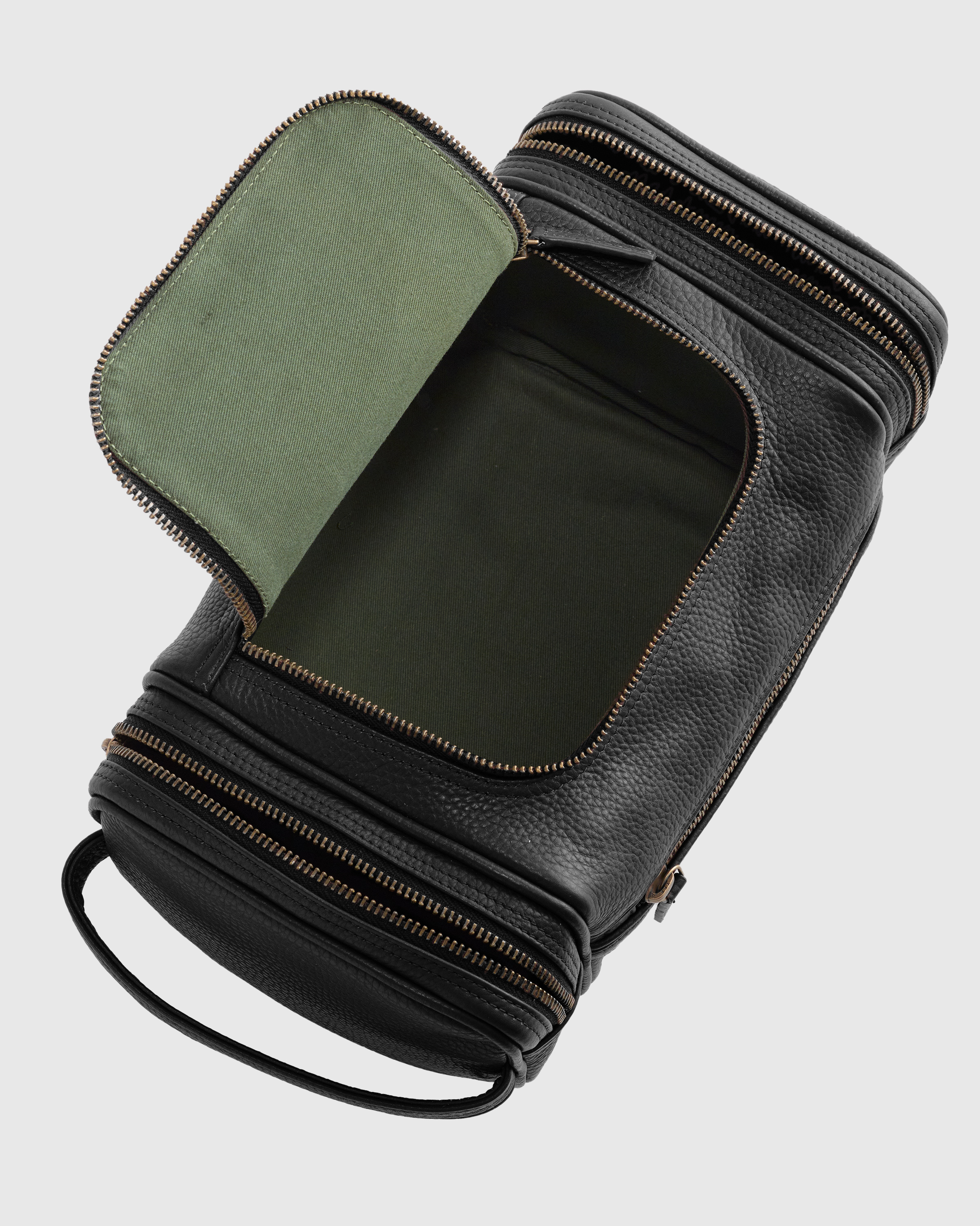 Nappa Leather Toiletry Bag