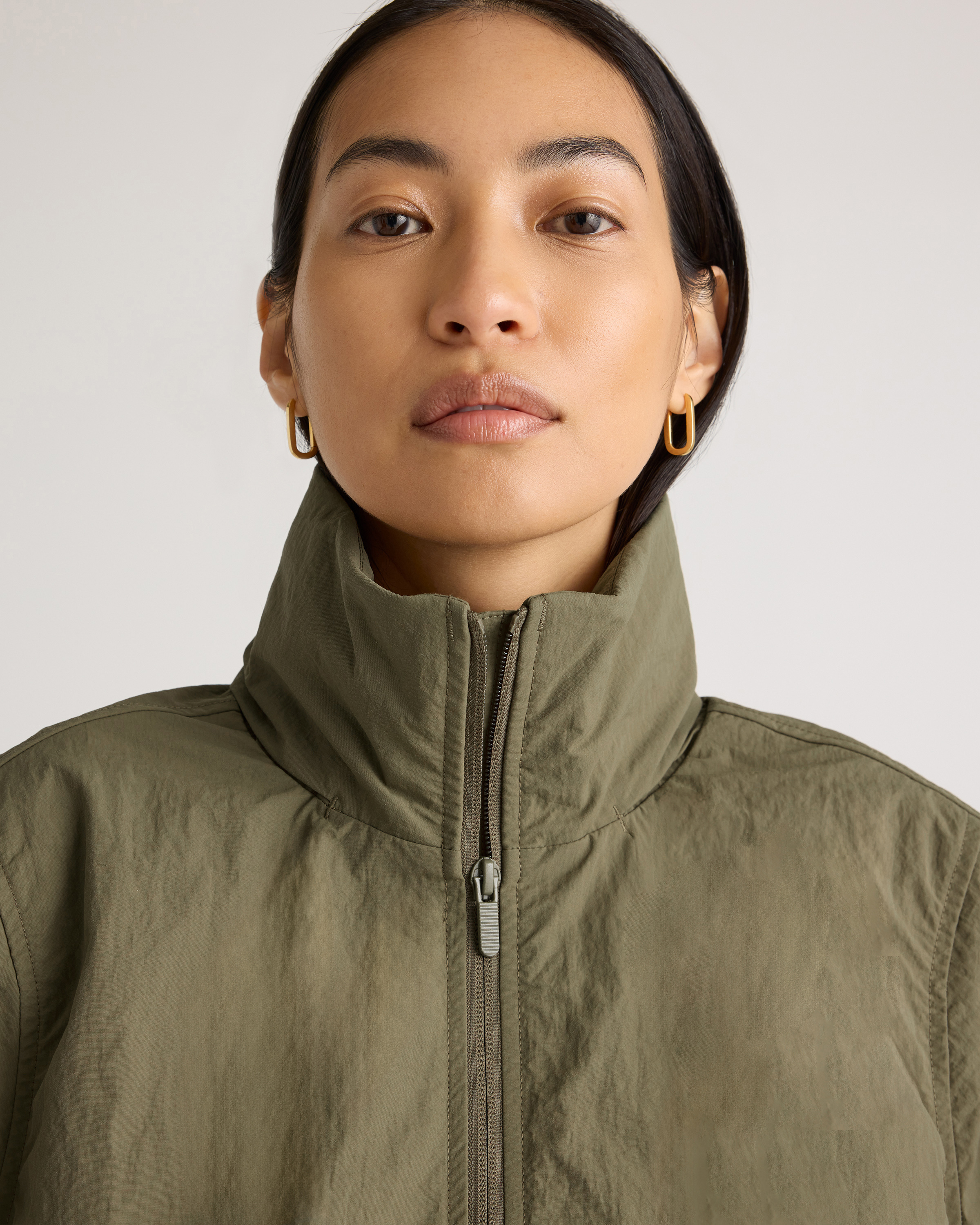 Water Repellant Windbreaker Jacket | Quince Canada