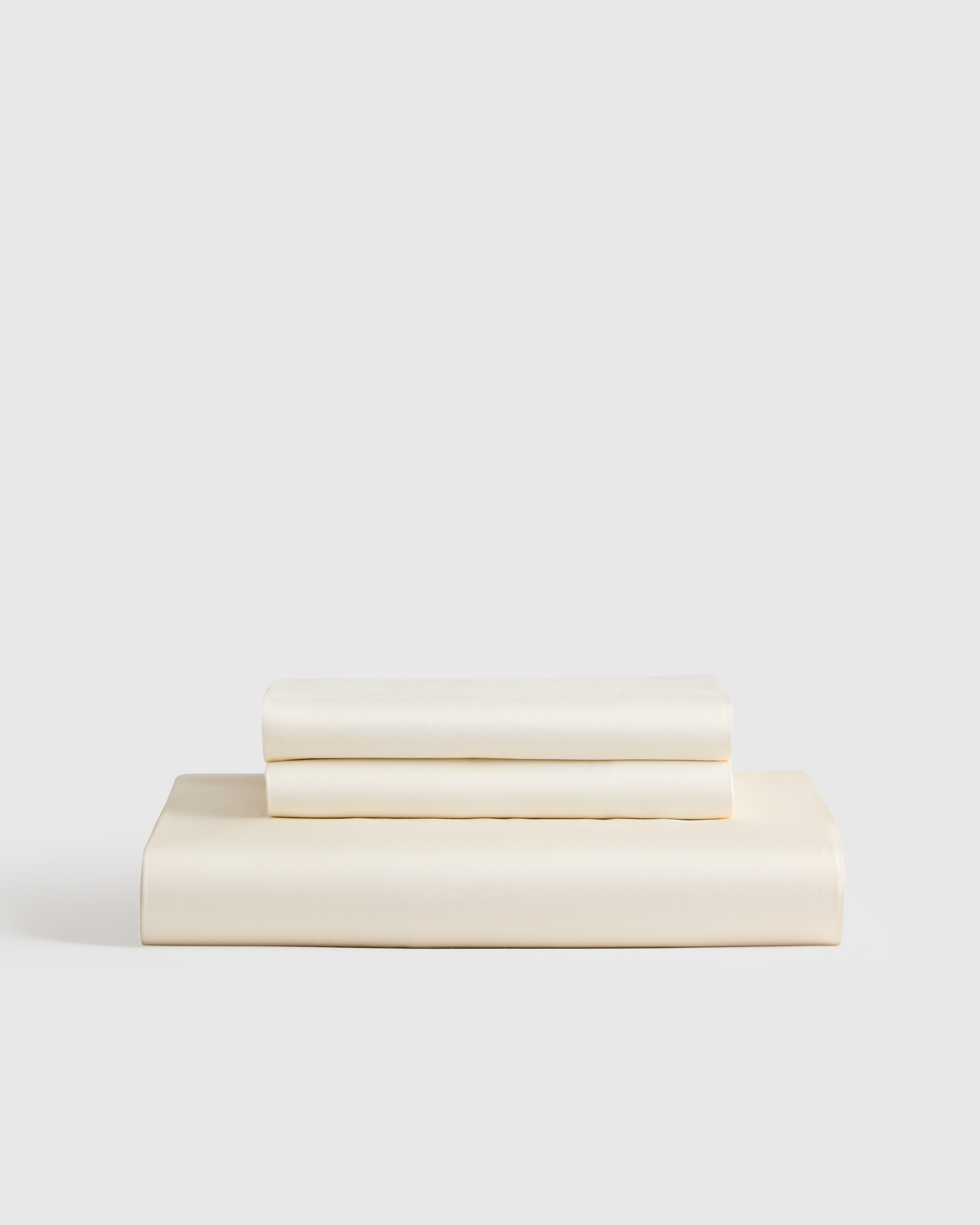Ivory Bamboo Fitted Sheet Set
