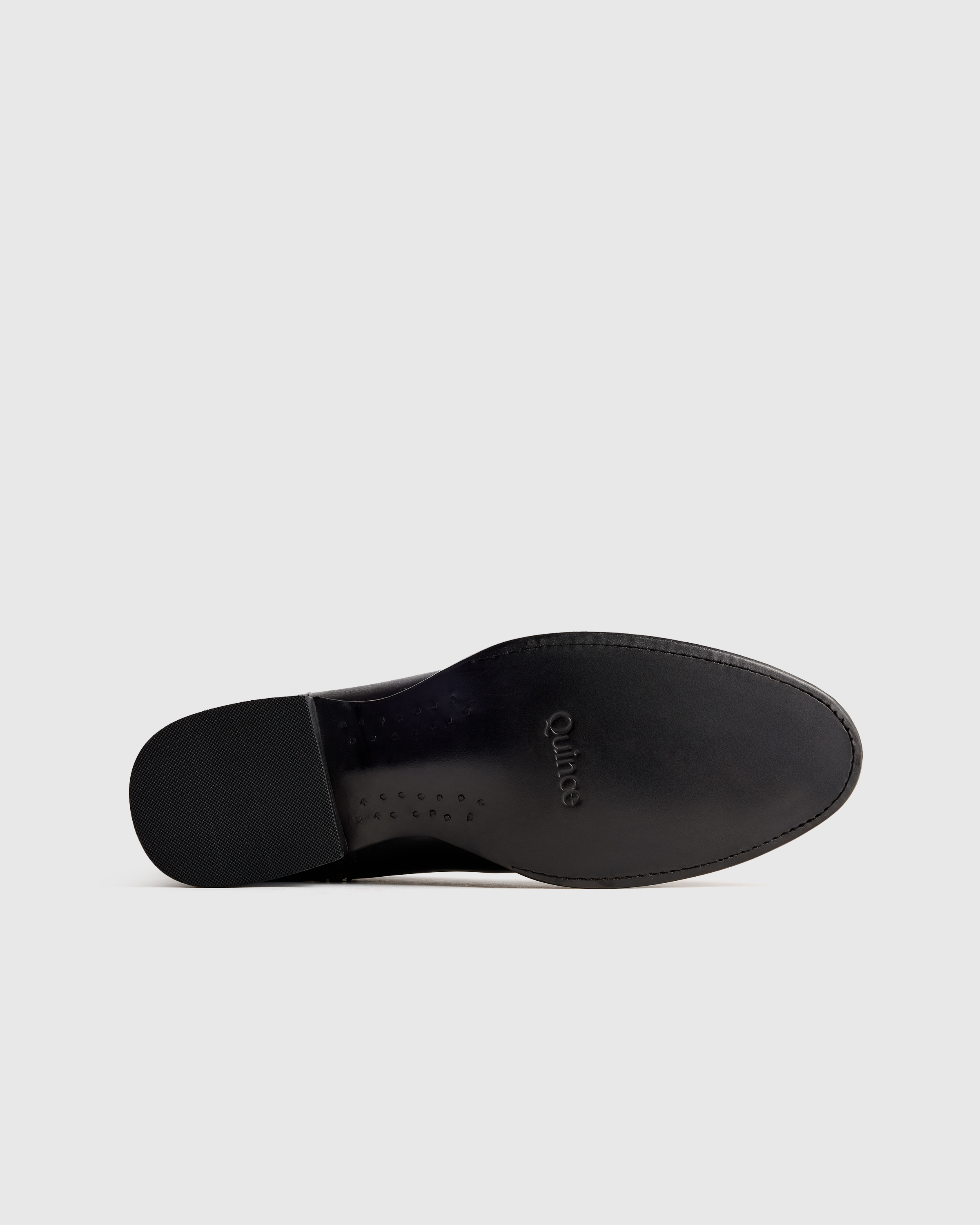 Crafted Leather Western Zip Boot in Black display picture 3