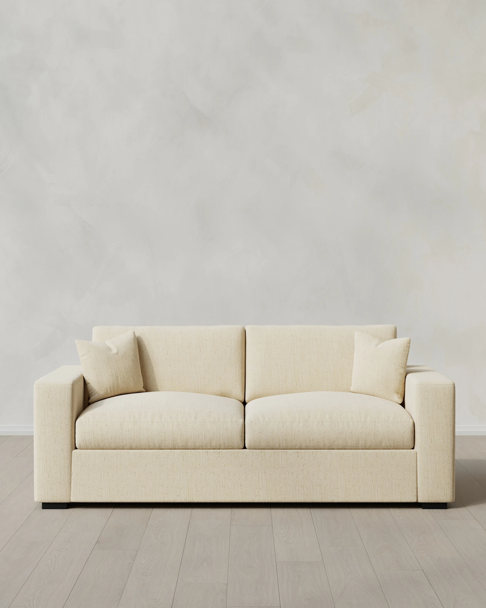 Oasis Sofa in Performance Chenille-Linen Blend