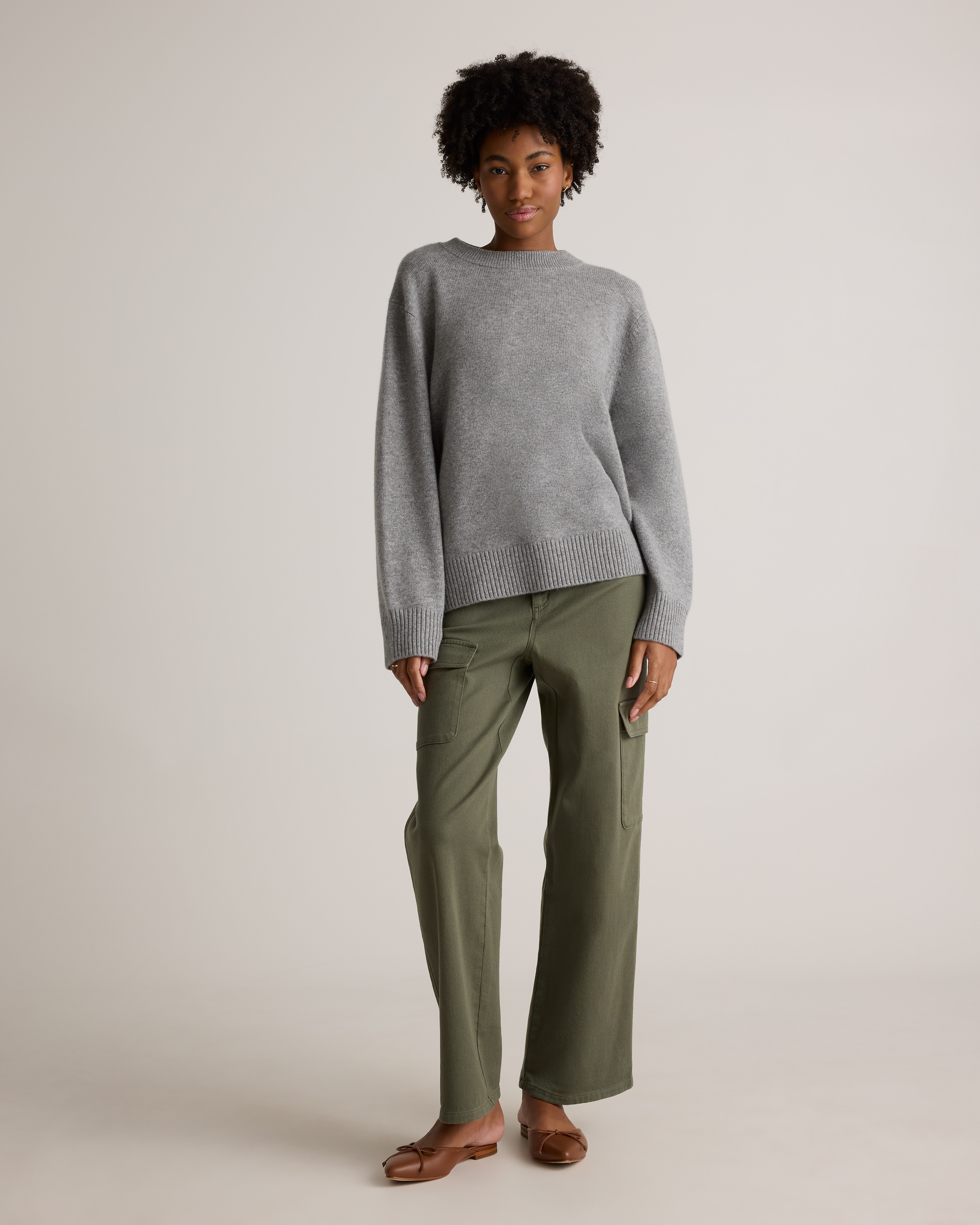 ★送料・関税込★YUSE★COTTON TWILL CARGO STRING WIDE PANTS★ Organic Stretch Cotton Twill Cargo Pants