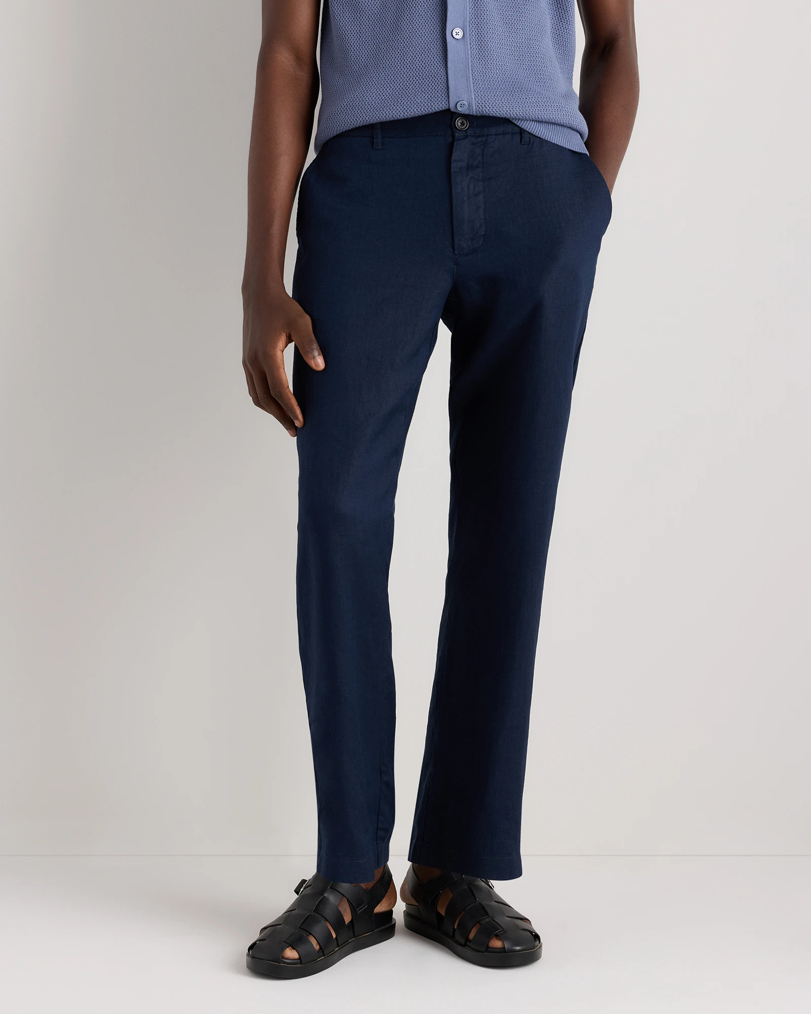Men's 100% European Linen Trousers