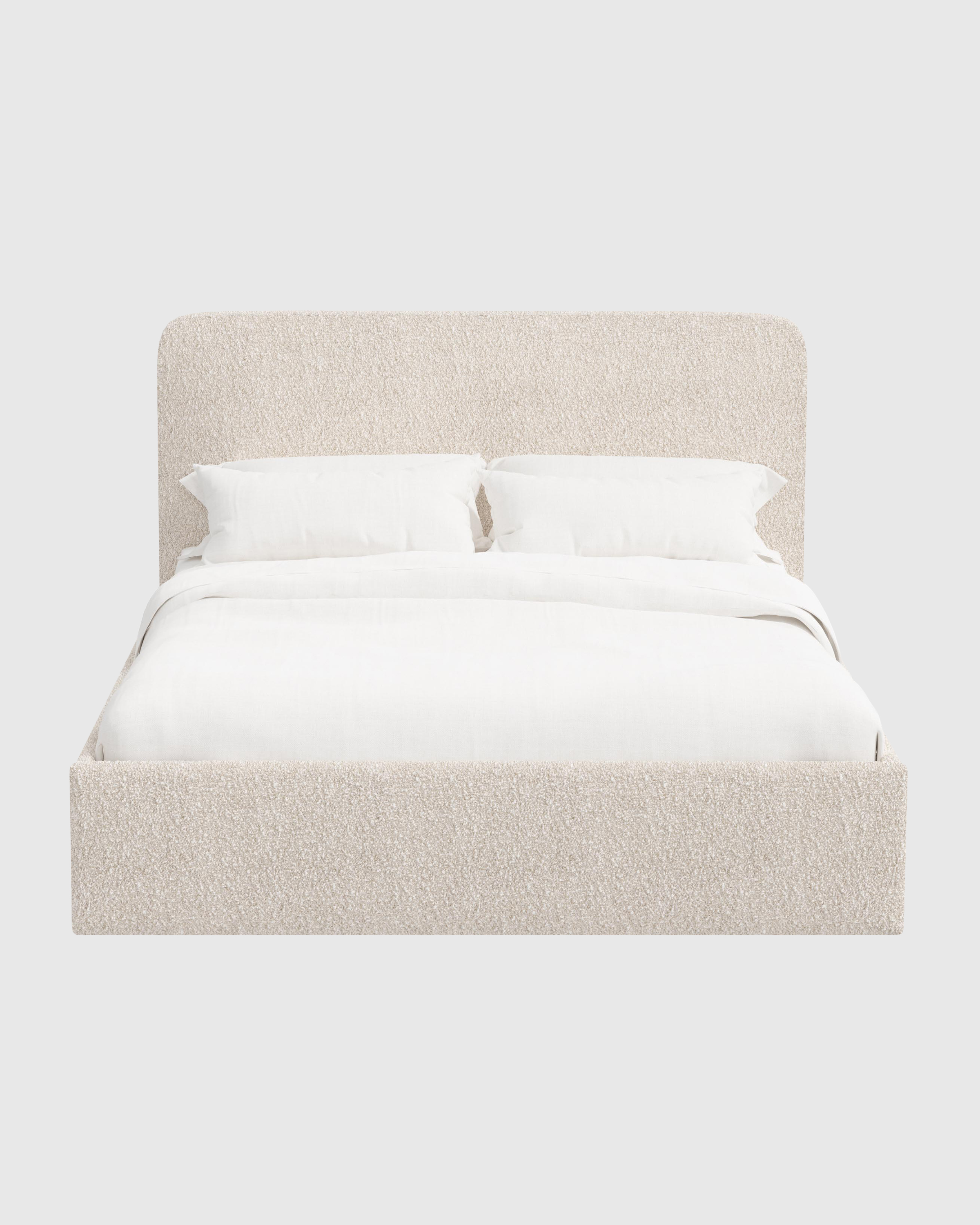 Copy of 7104BED PLUSH BOUCLE IVORY 2