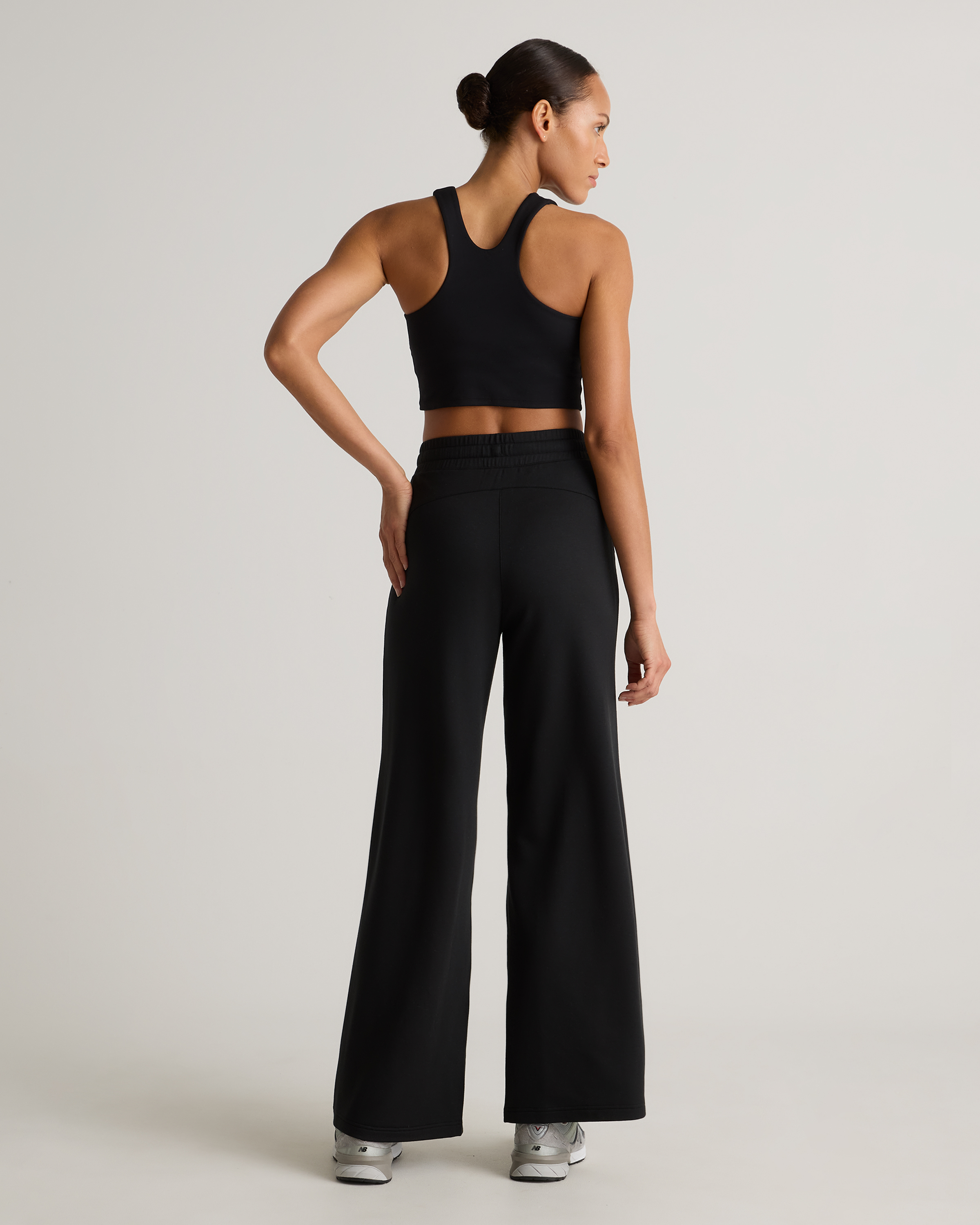 【SCENERITY】Fleece Wide Pants SuperSoft Fleece Wide Leg Pant
