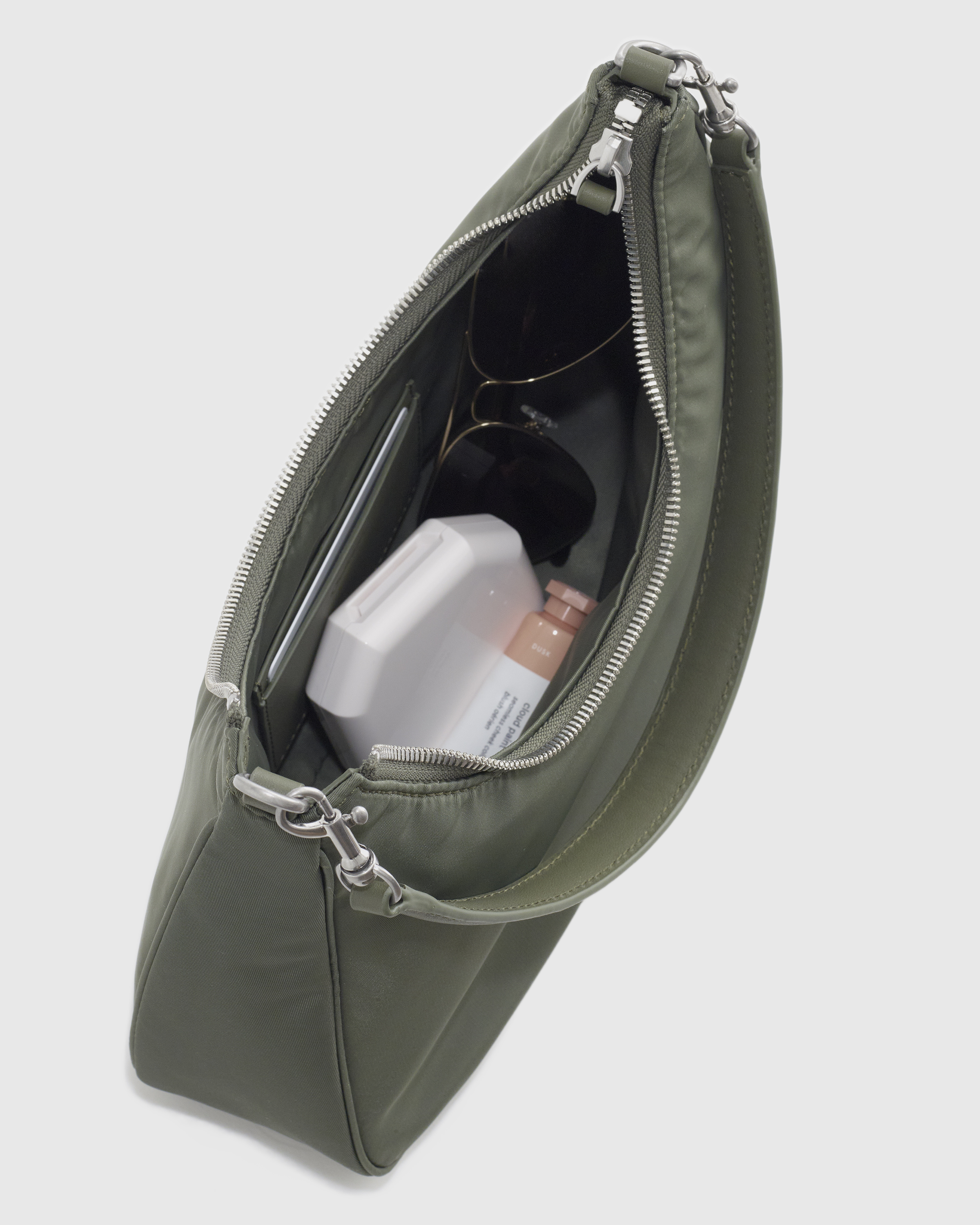Quince Revive Nylon Convertible Crossbody Shoulder Bag - Thumbnail 4