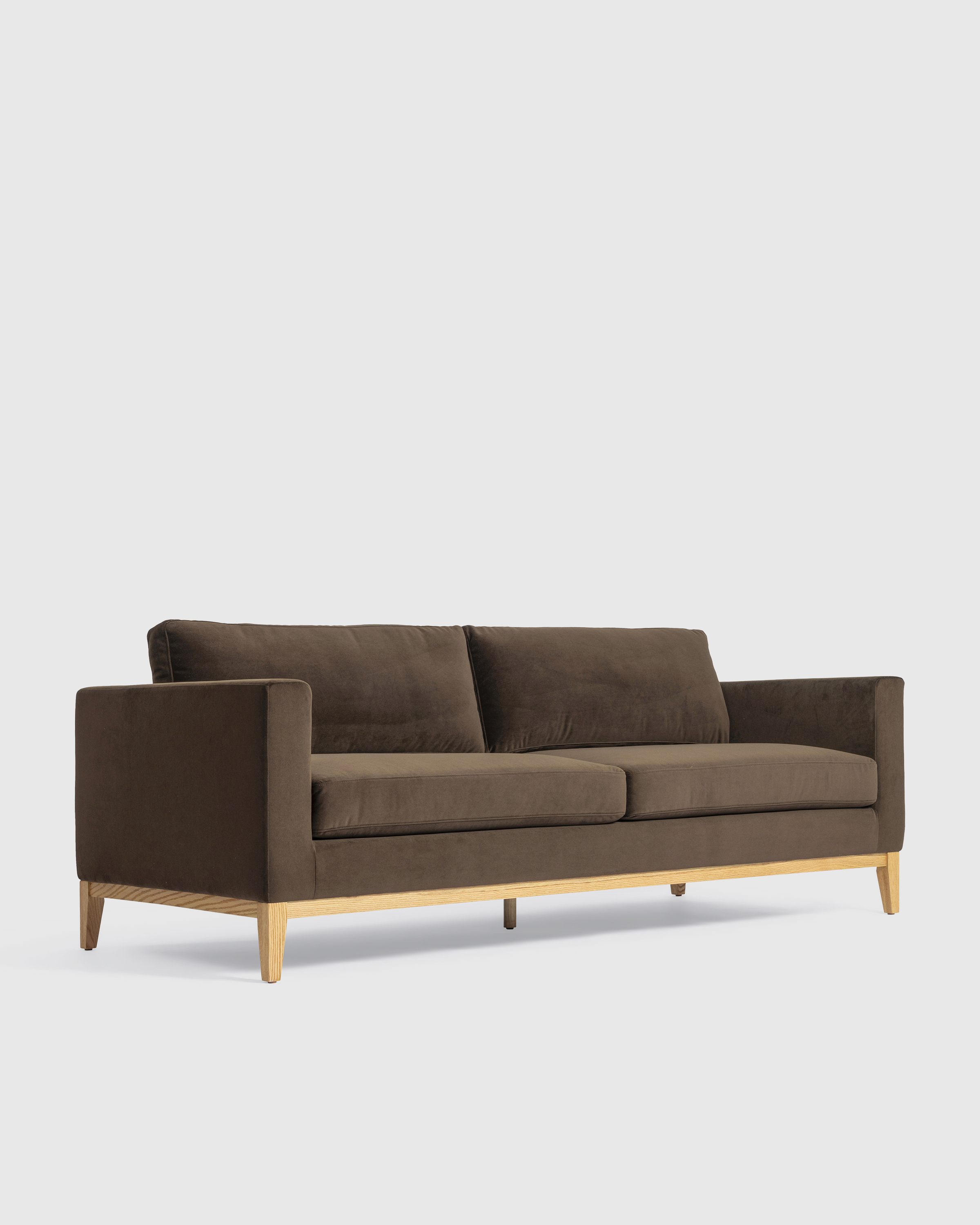 Quince Velvet Sofa - Thumbnail 2
