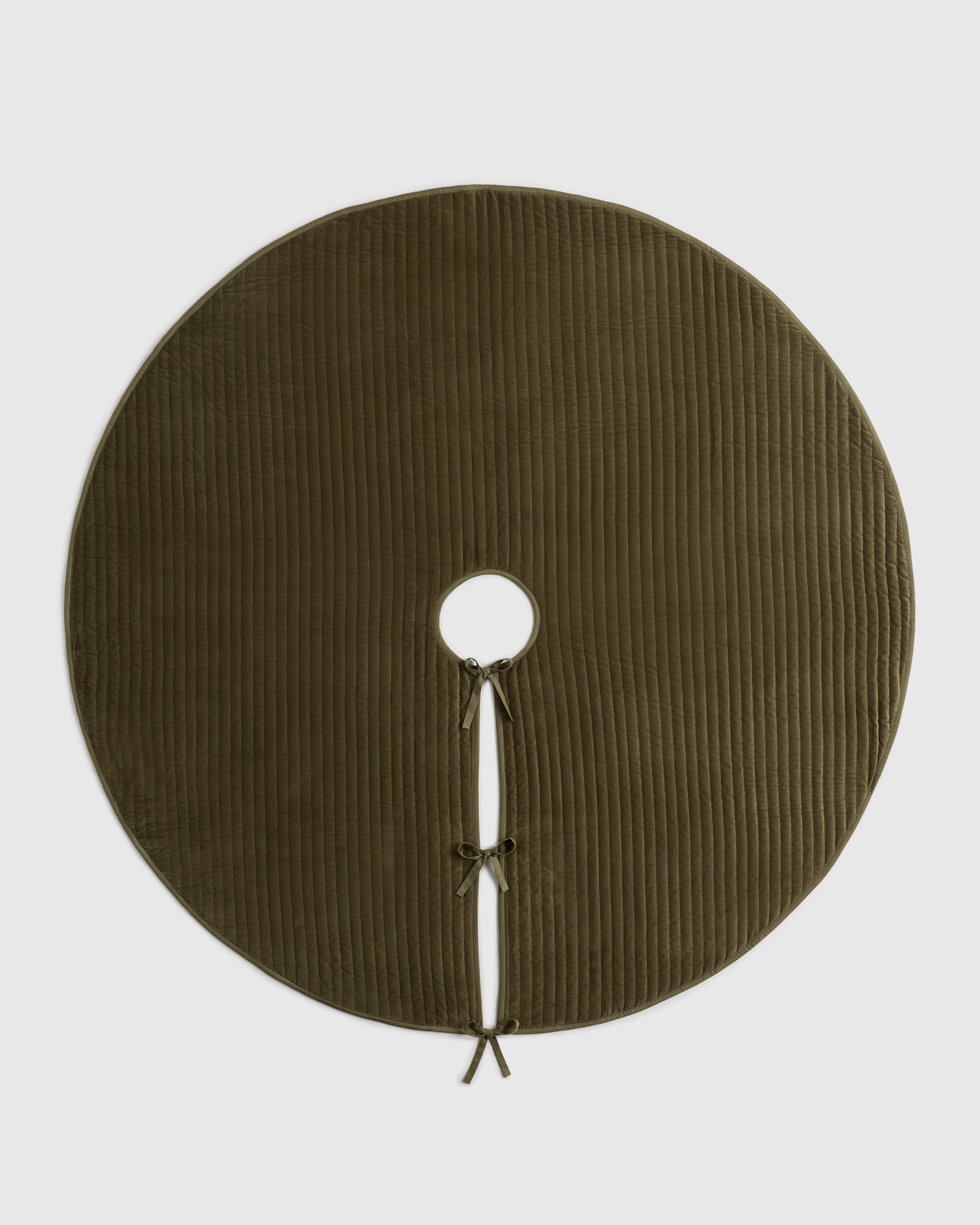 Moss Cotton Velvet Tree Skirt