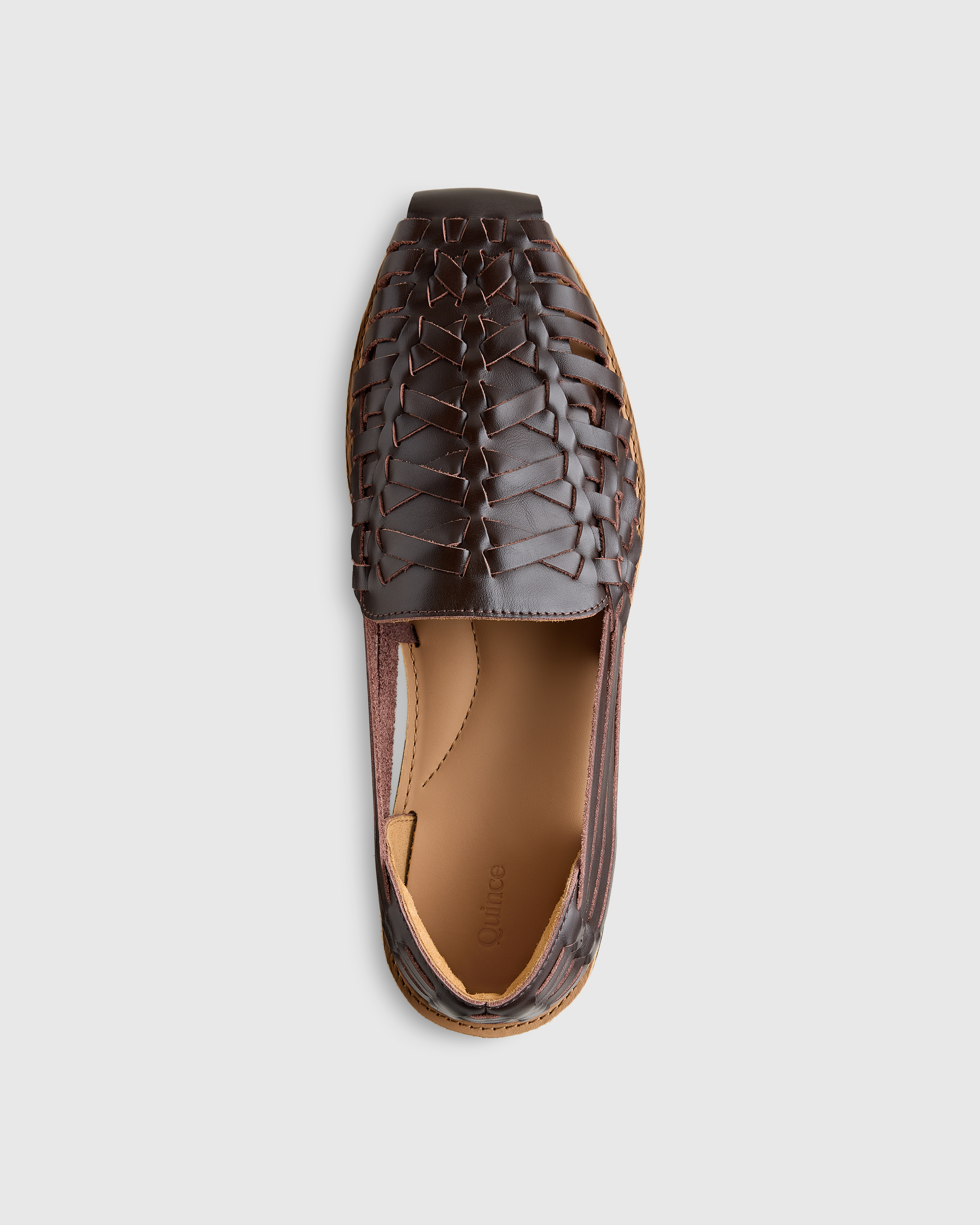 Handcrafted Leather Huarache Sandal in Espresso Brown