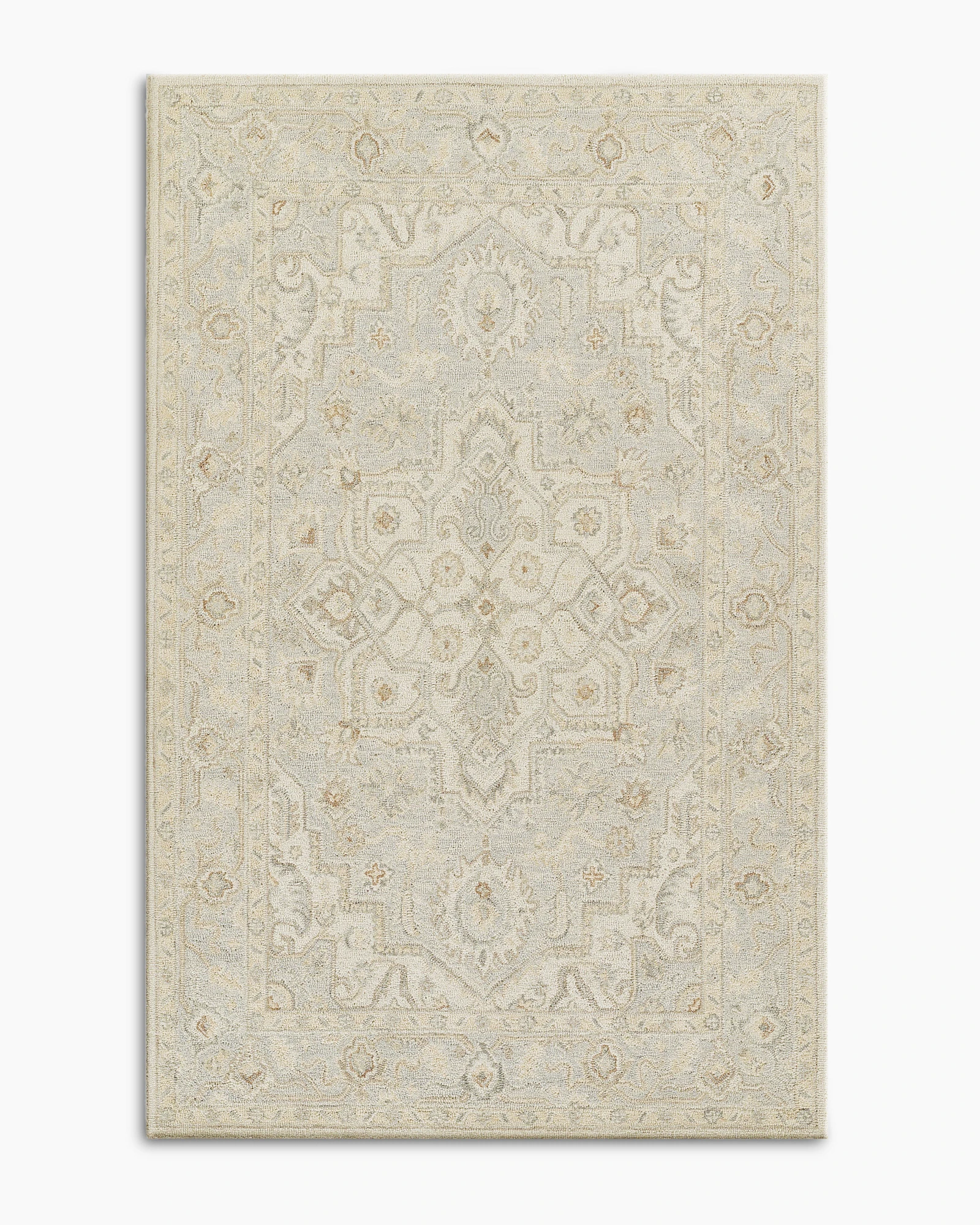 Albany Hand-Tufted Rug - Light Blue, 9' x 12'