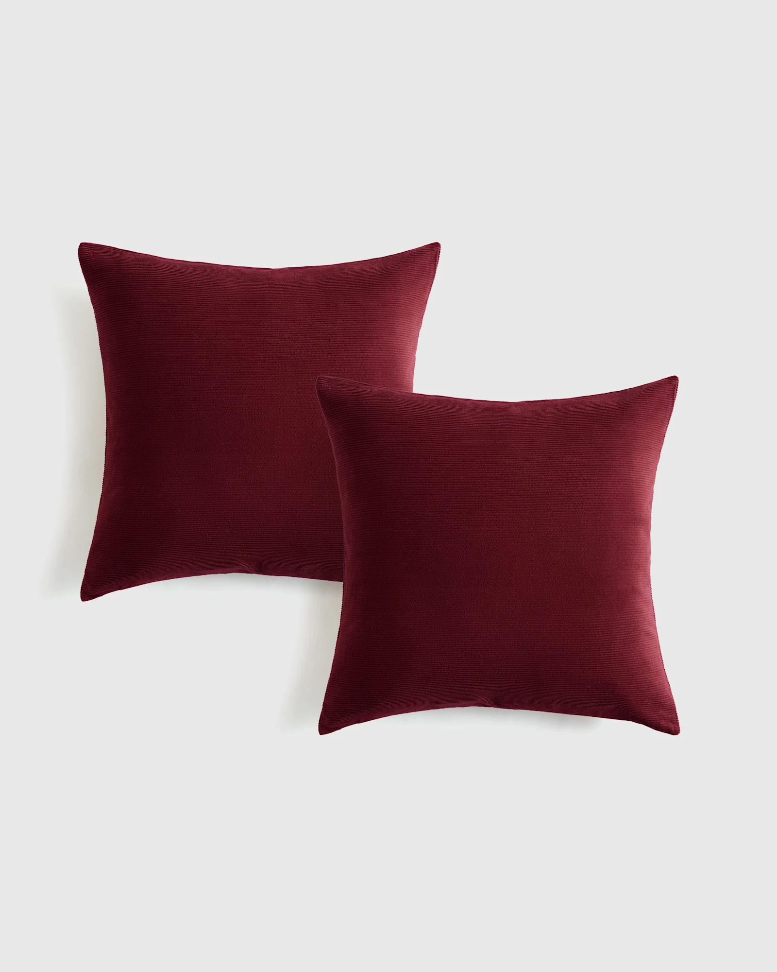Corduroy Cotton Velvet Pillow Cover (Set of 2)