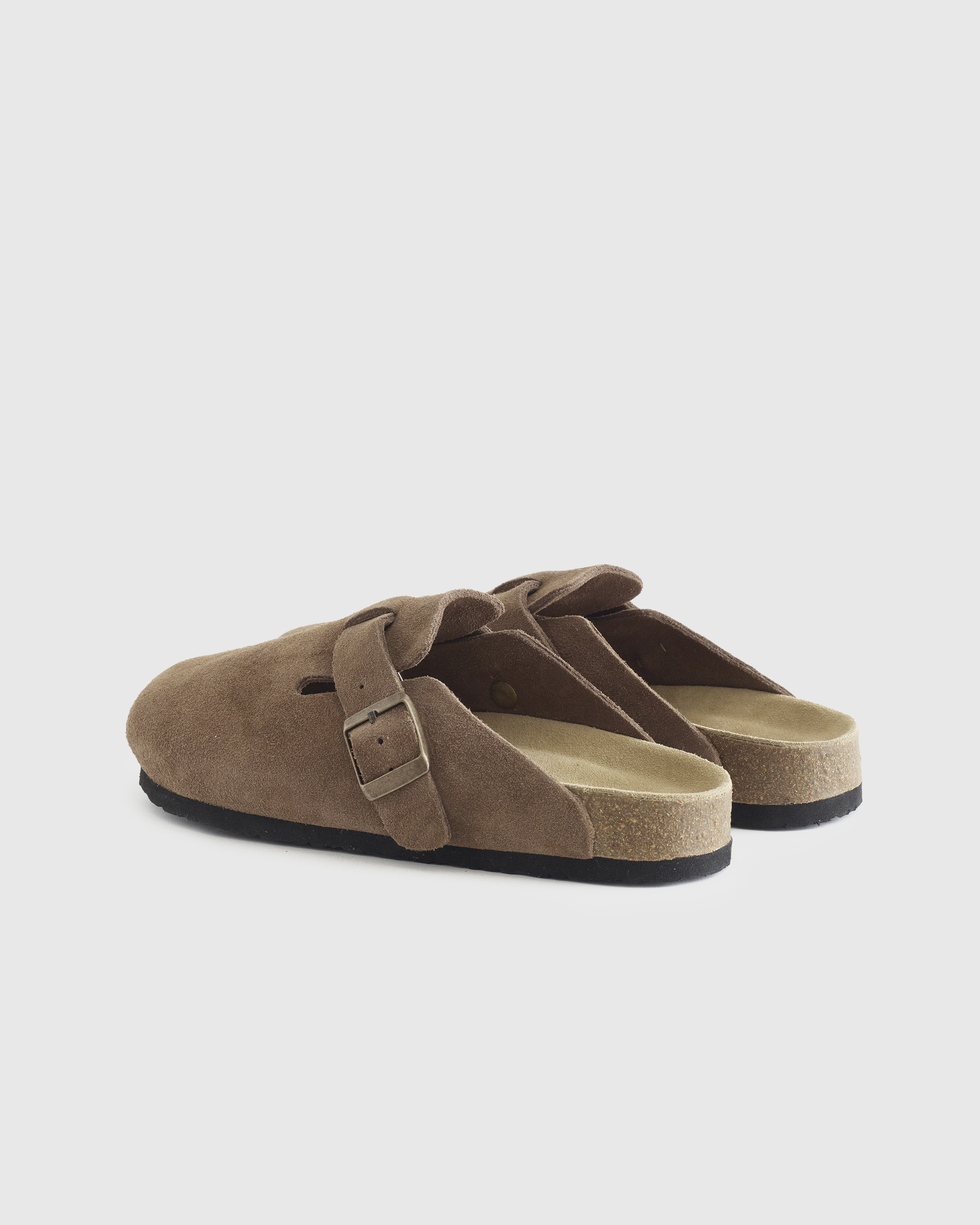 【Raucohouse】Mellow suede clog mule Water Repellent Suede Clog Mule