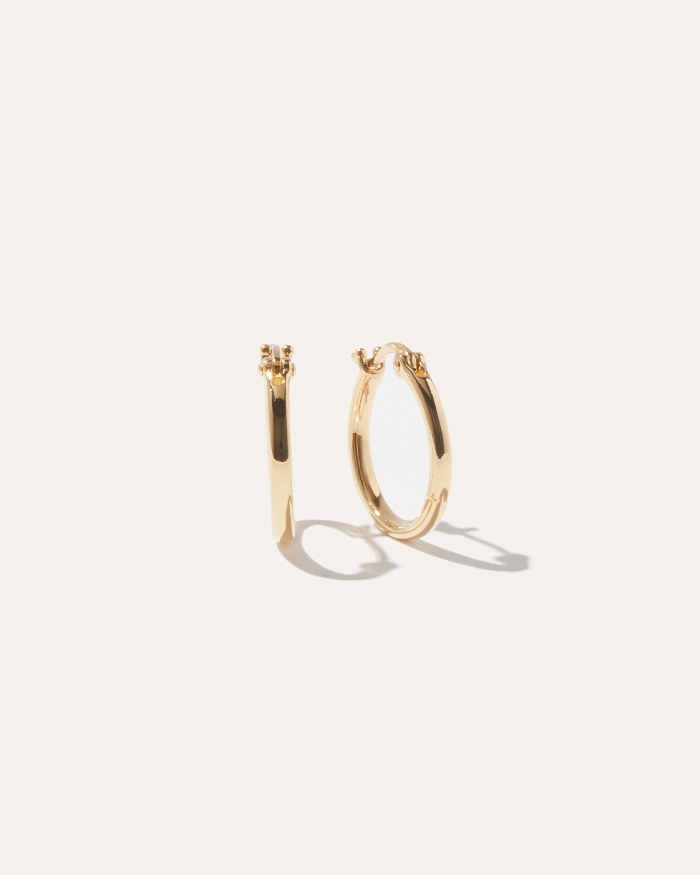 Gold Vermeil Midi Hoops