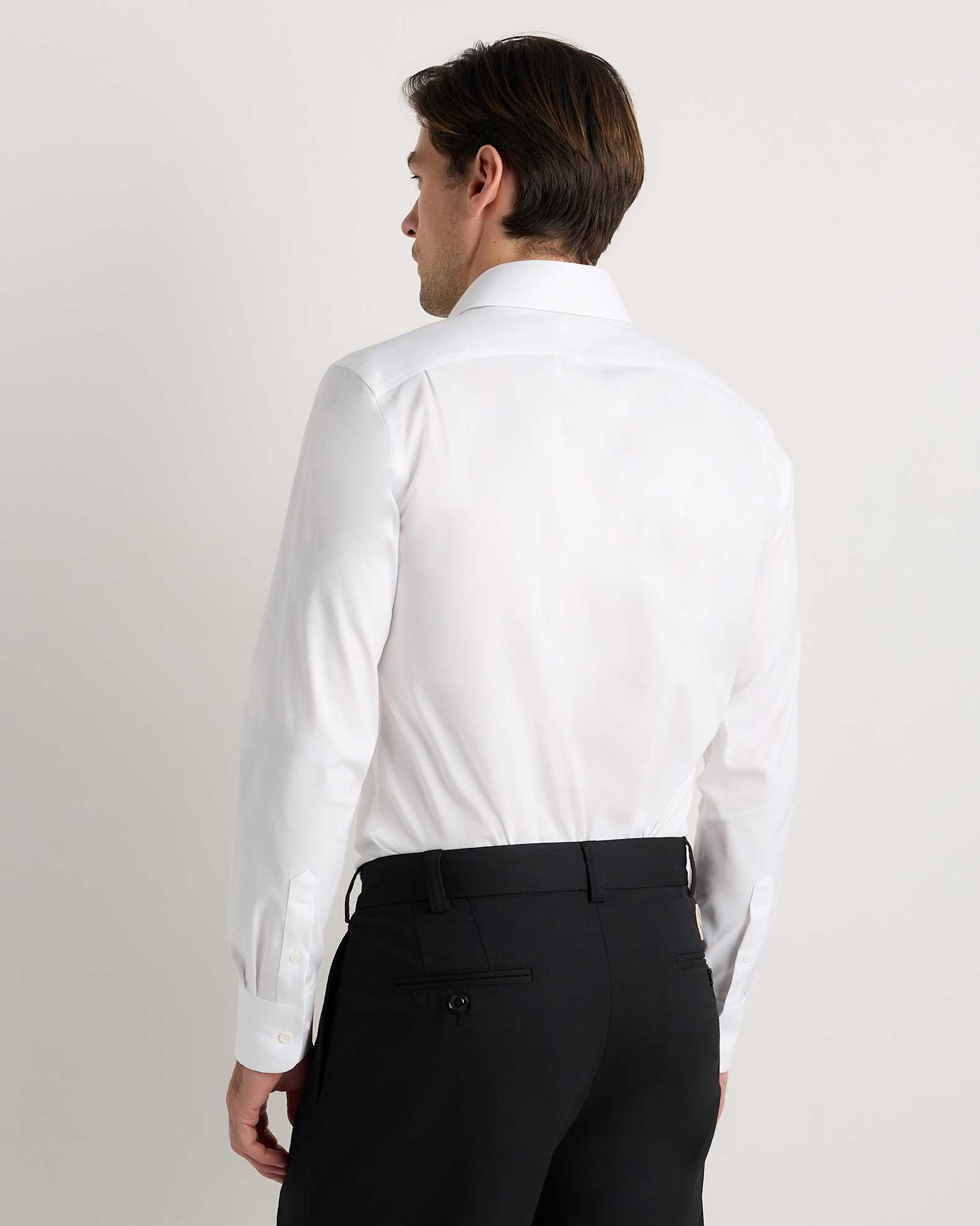 Men's Organic Cotton Oxford Non-Iron Dress Shirt - Slim Fit Men's Organic Cotton Oxford Non-Iron Dress Shirt - Slim Fit