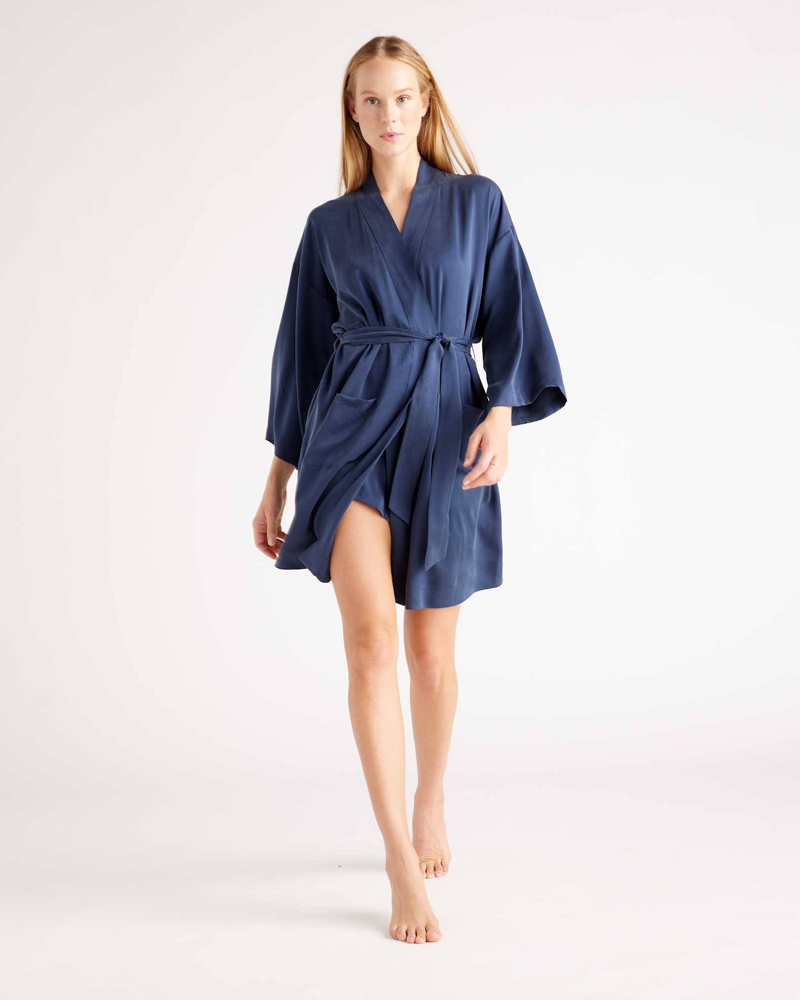 100% Washable Silk Robe