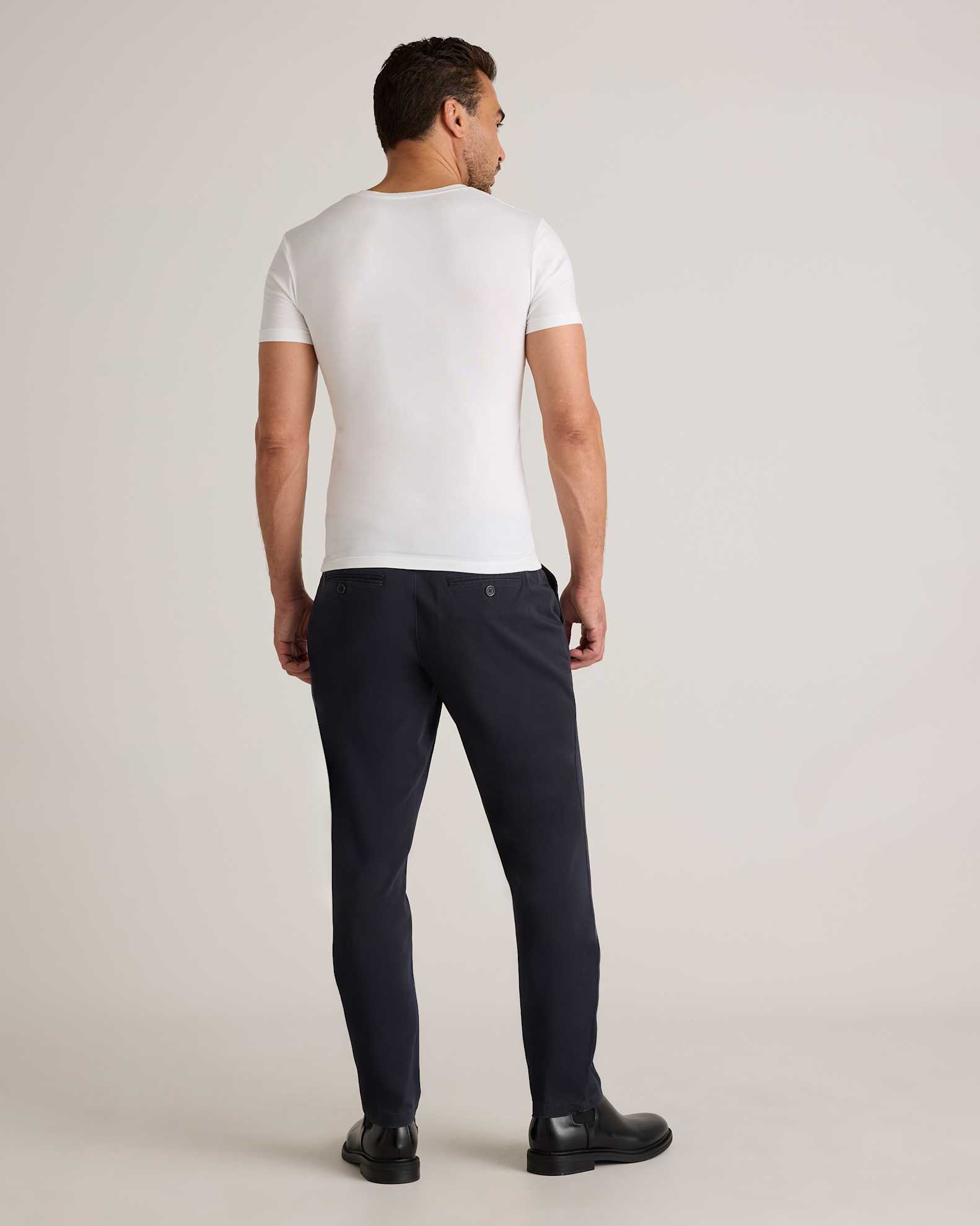 v neck under dress shirt Men's Performance White V-Neck Undershirt (Best Moisture Wicking T-Shirt) Twillory Made from our signature TENCEL Modal blend Soft Stretch V-Neck Undershirt (3-Pack)