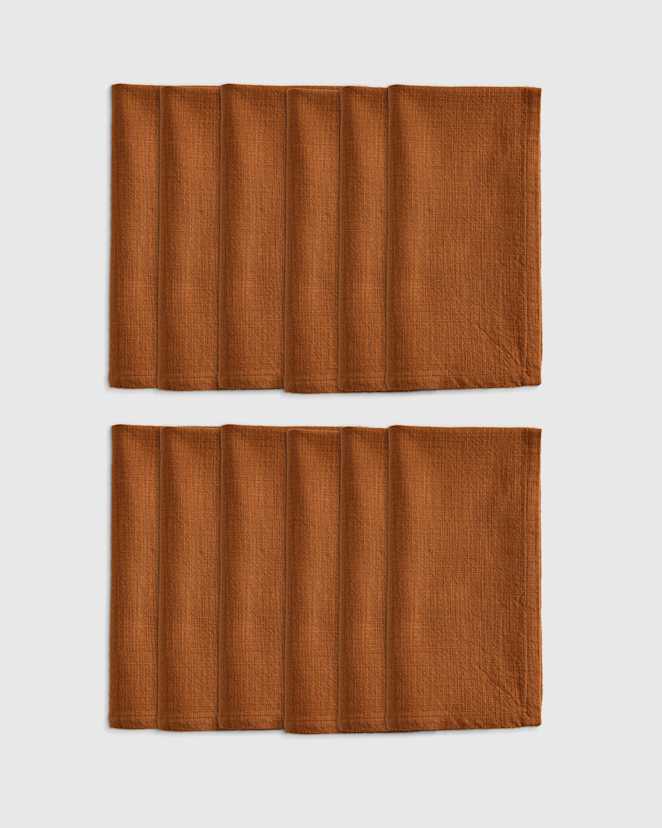 U-TBLE-146-TCOTTA-set of 12