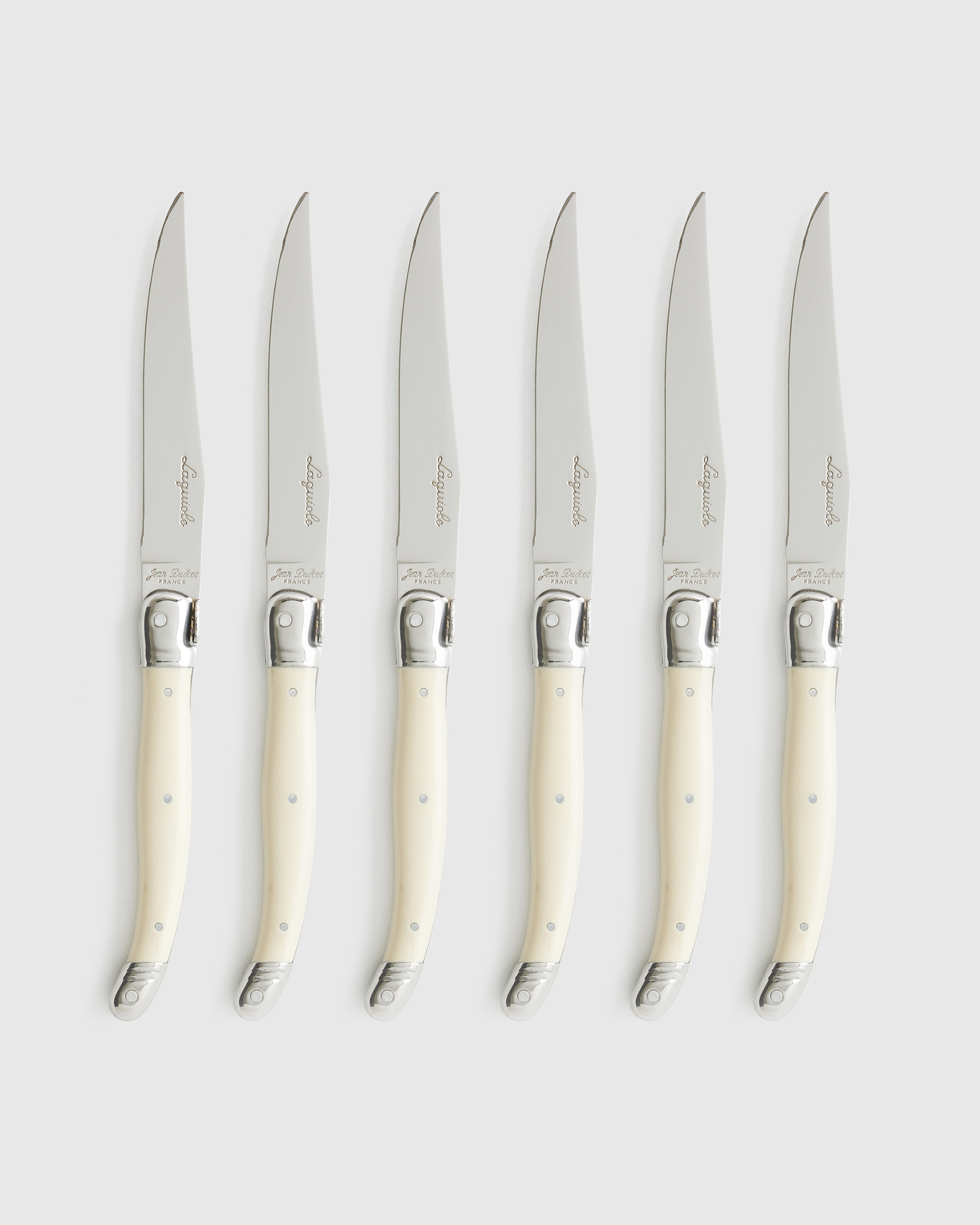 Ivory Jean Dubost Laguiole Steak Knives (Set of 6)