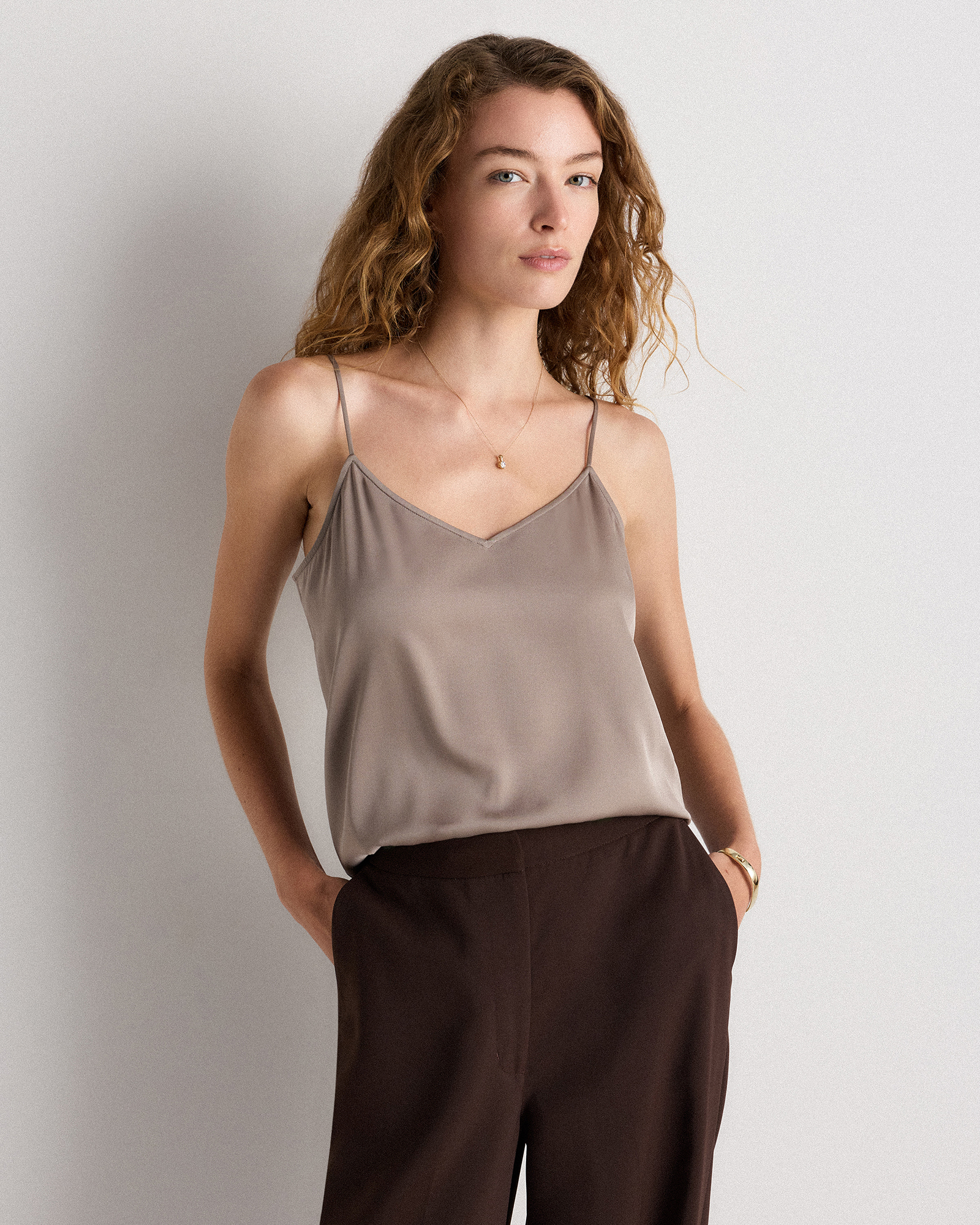 トップス YANUK cotton 100% camisole YANUK cotton 100% camisole