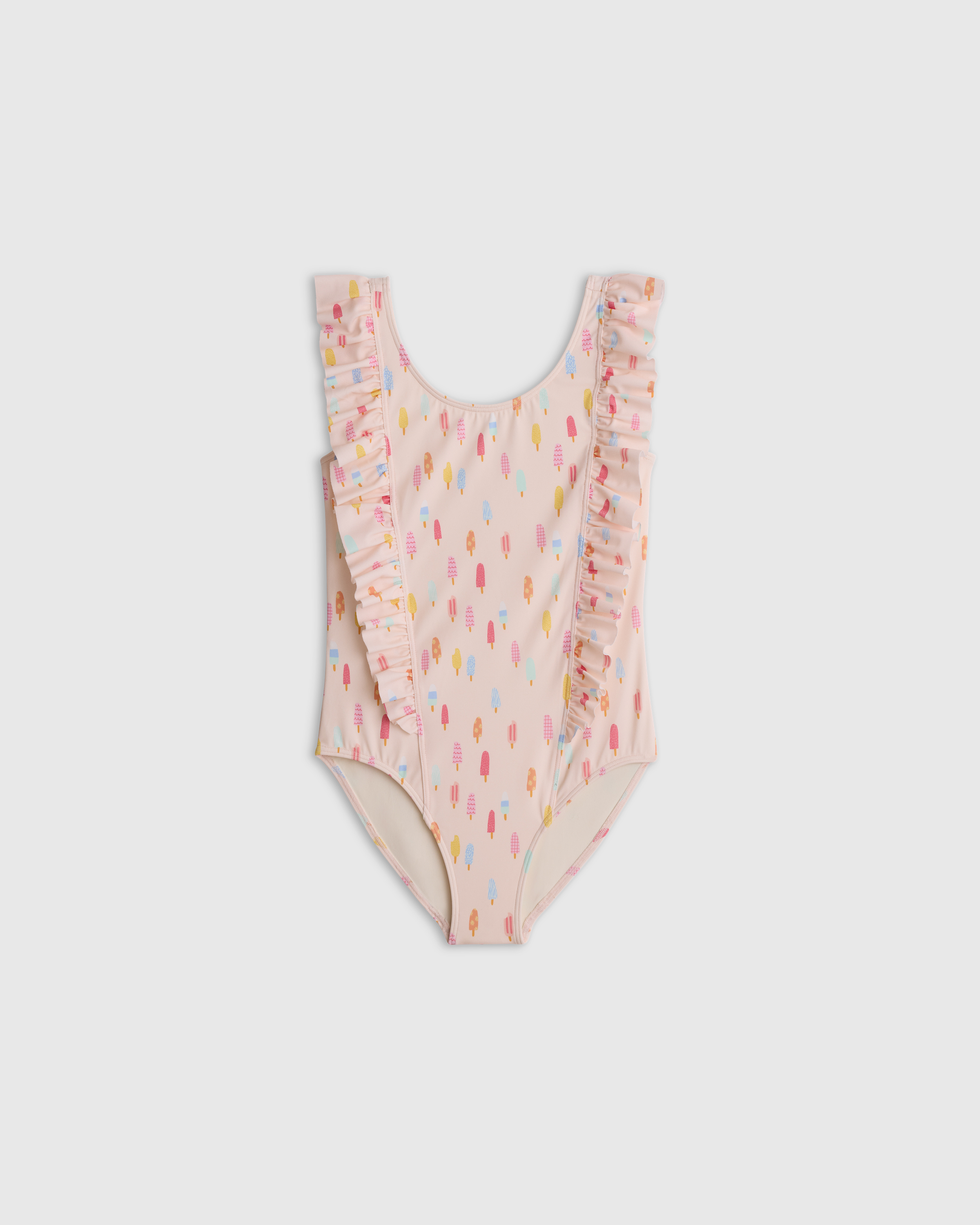 Popsicles Ruffle One Piece Swimsuit