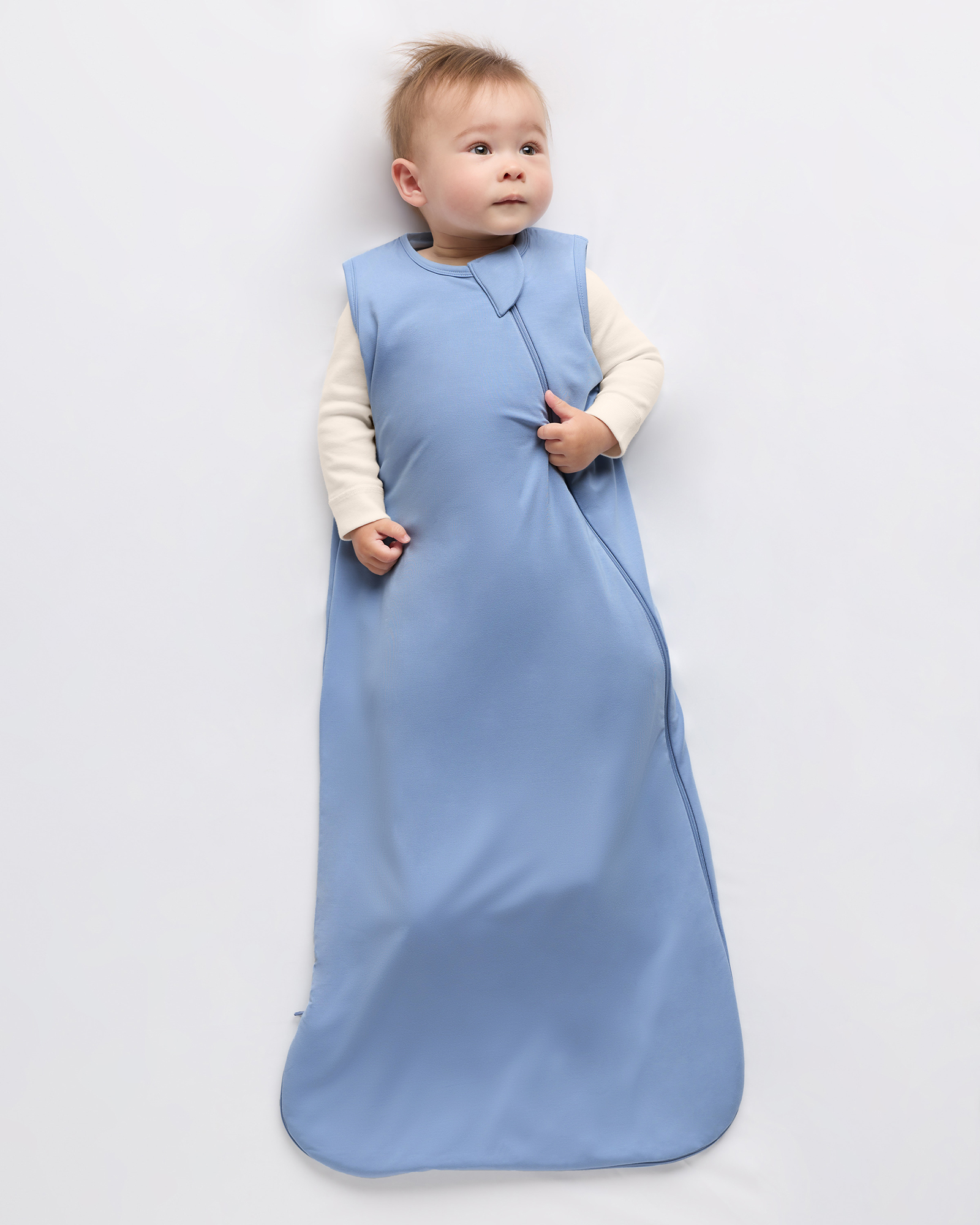 Colony Blue Bamboo Sleep Bag 1.5 TOG